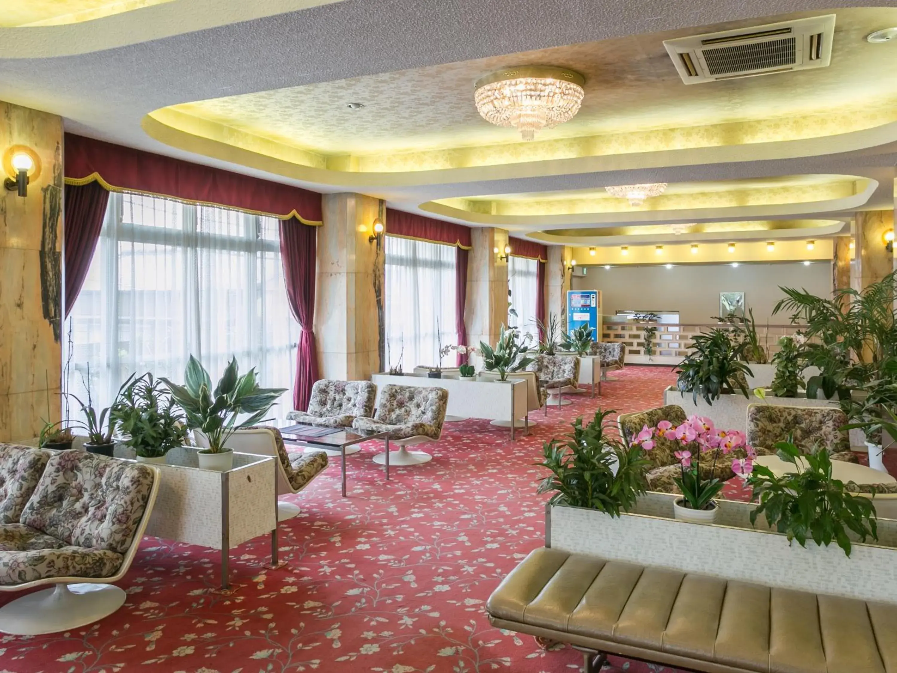 Lobby or reception in Riverside Hotel Shoei Lobby or reception in Riverside Hotel Shoei