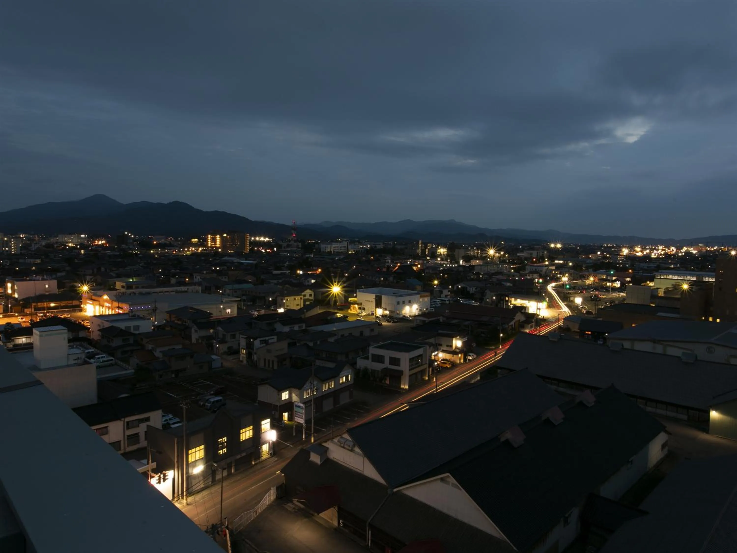 City view in APA Hotel Yamagata Tsuruoka Ekimae