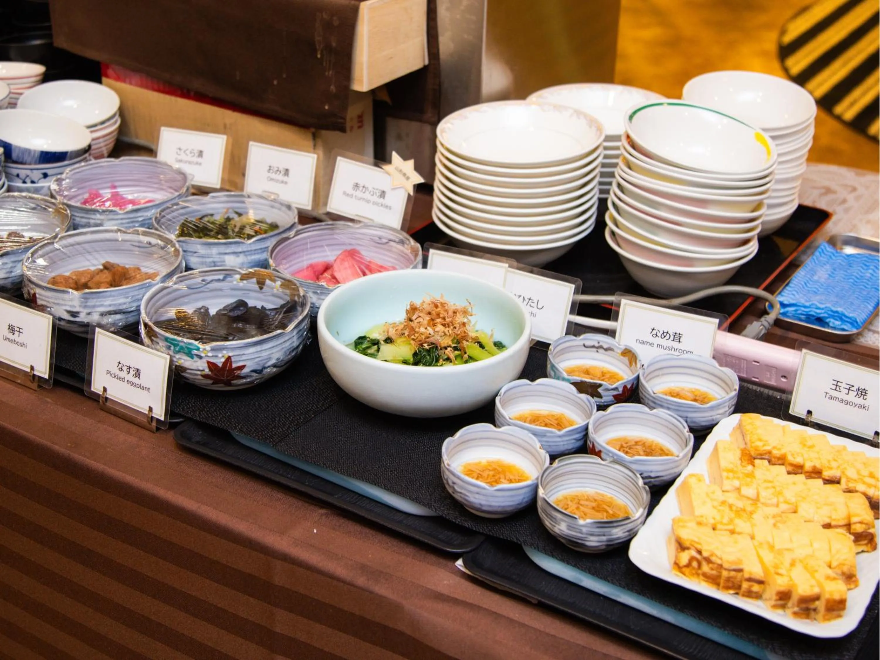 Breakfast in APA Hotel Yamagata Tsuruoka Ekimae