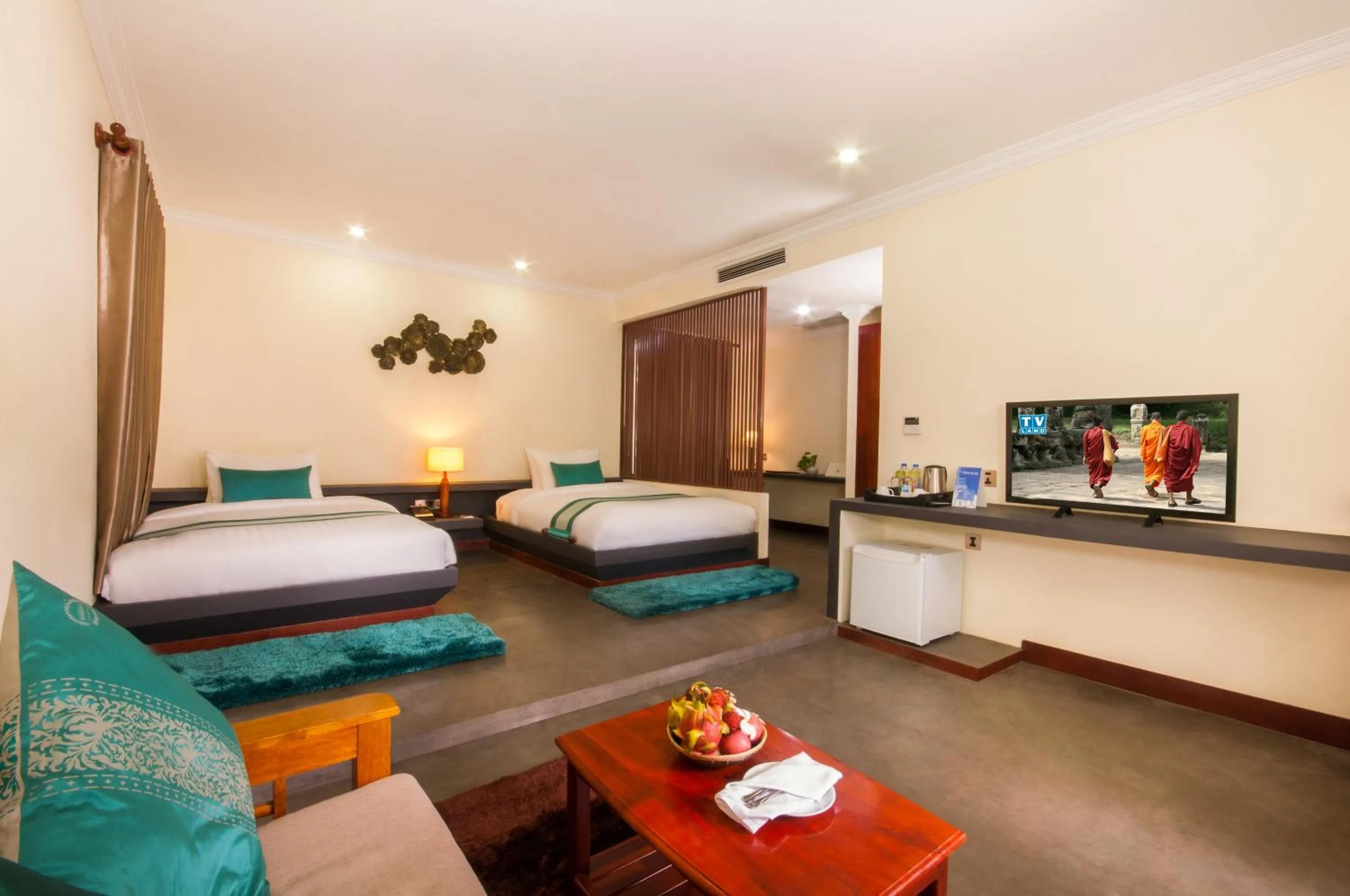 Living room, Bed in The Privilege Boutique