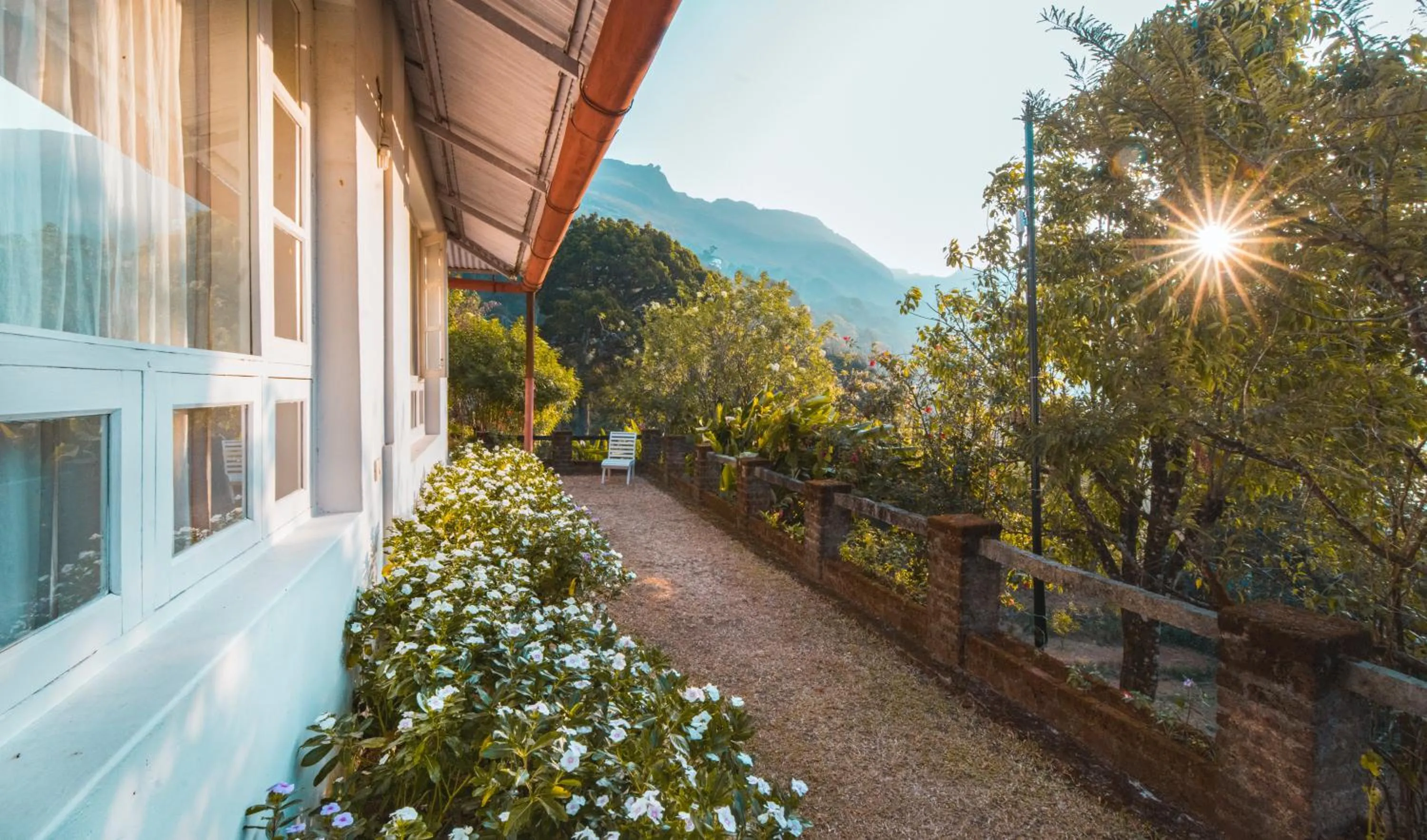 Garden view in Windermere Estate