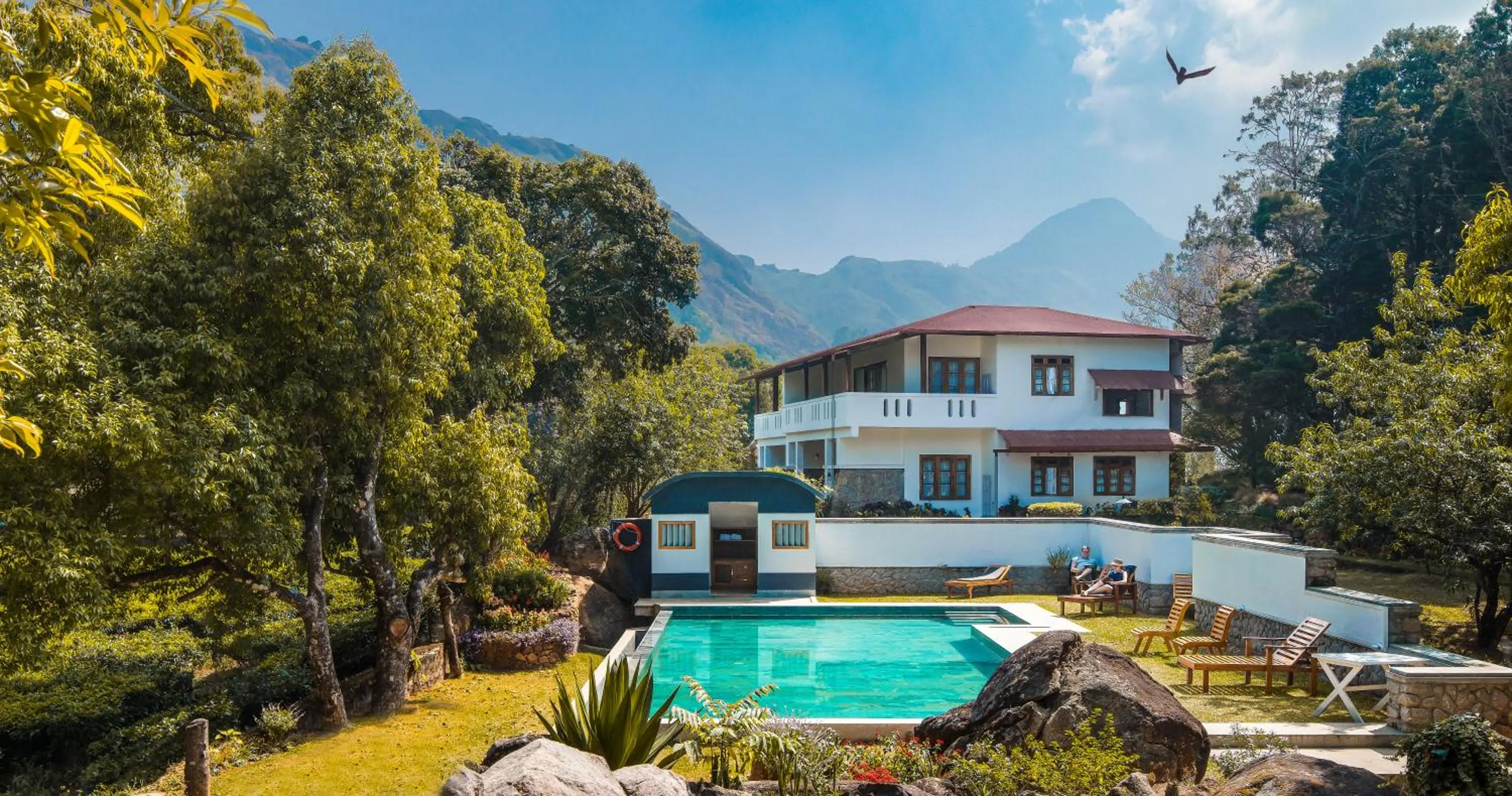 Pool view in Windermere Estate