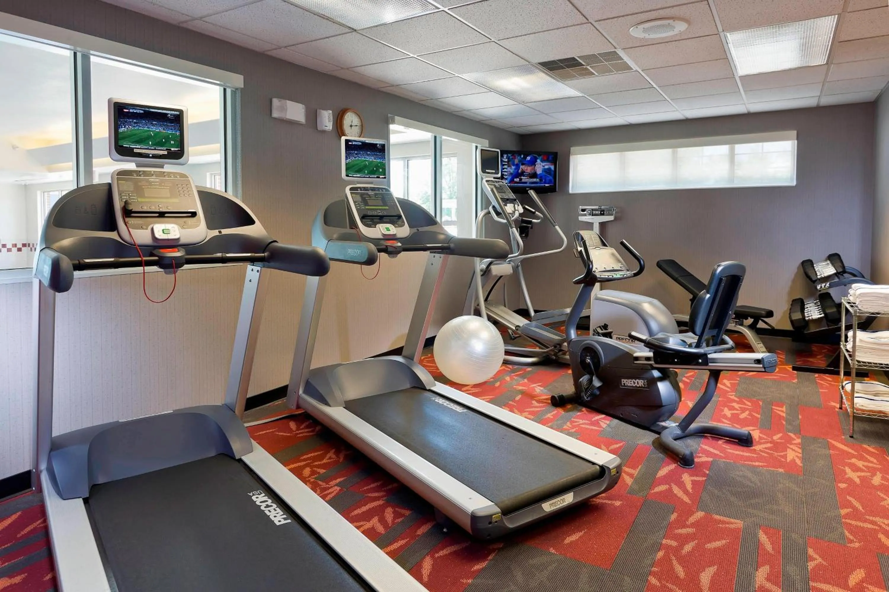 Fitness centre/facilities in Residence Inn by Marriott Cedar Rapids