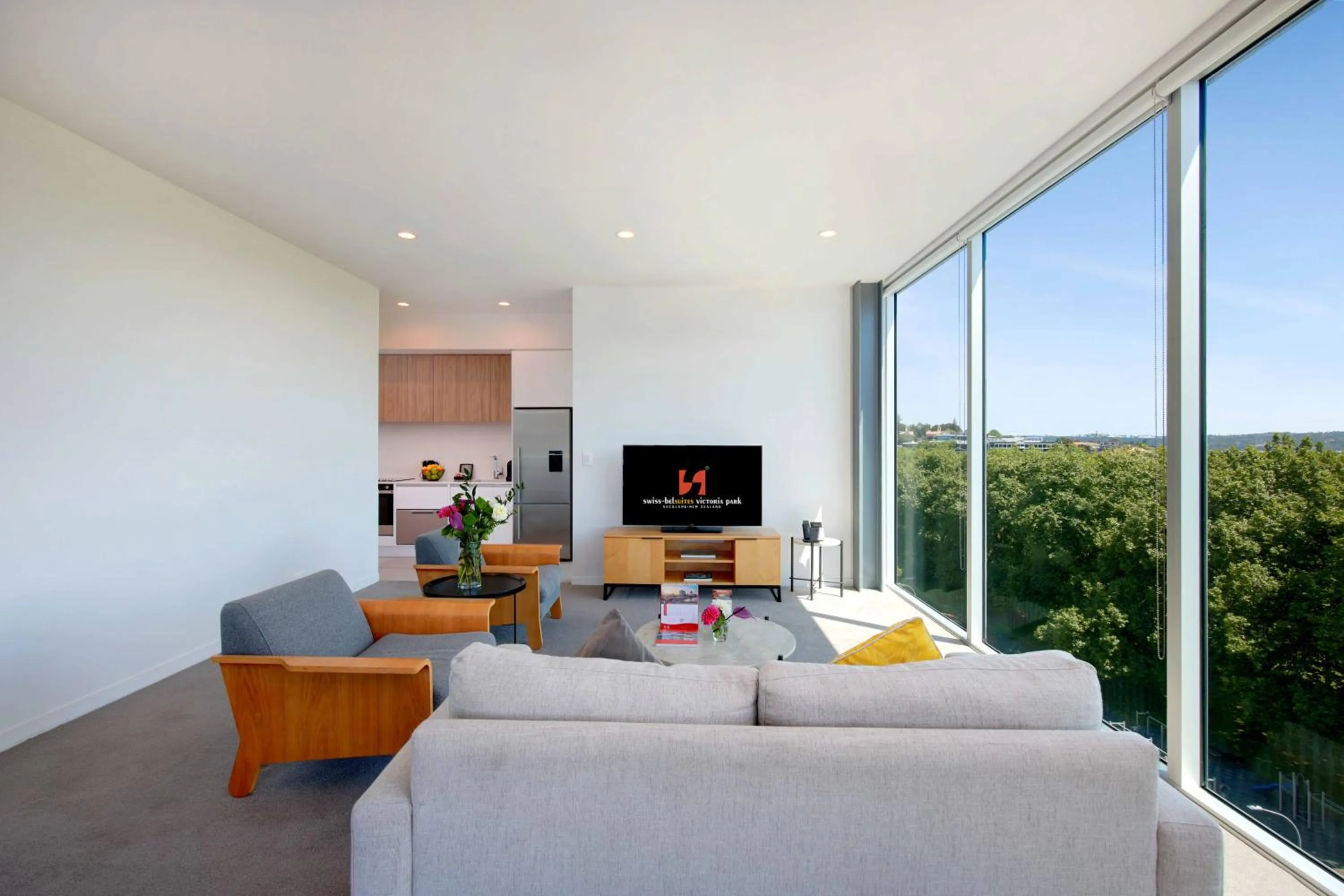 Balcony/Terrace in Swiss-Belsuites Victoria Park Auckland