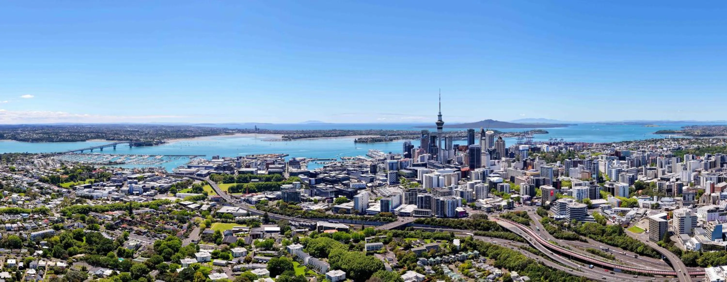 Bird's eye view in Swiss-Belsuites Victoria Park Auckland