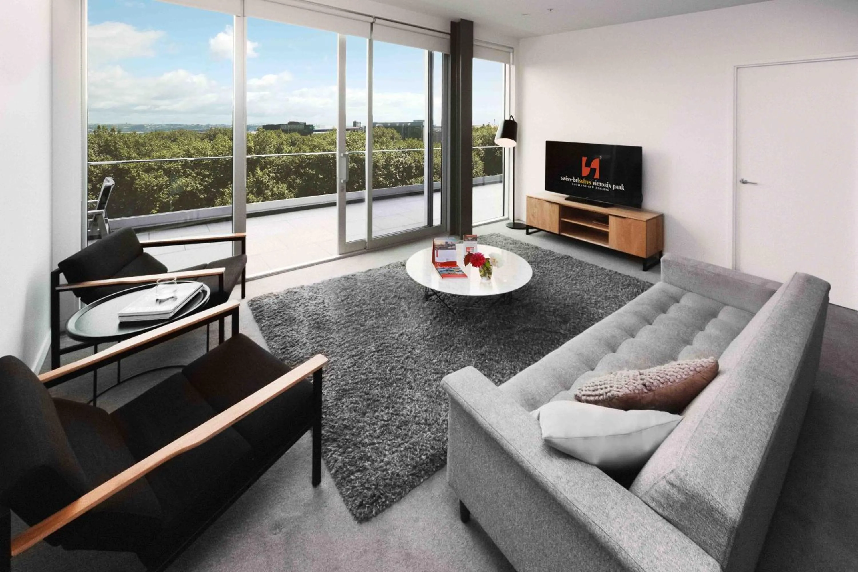 Natural landscape in Swiss-Belsuites Victoria Park Auckland