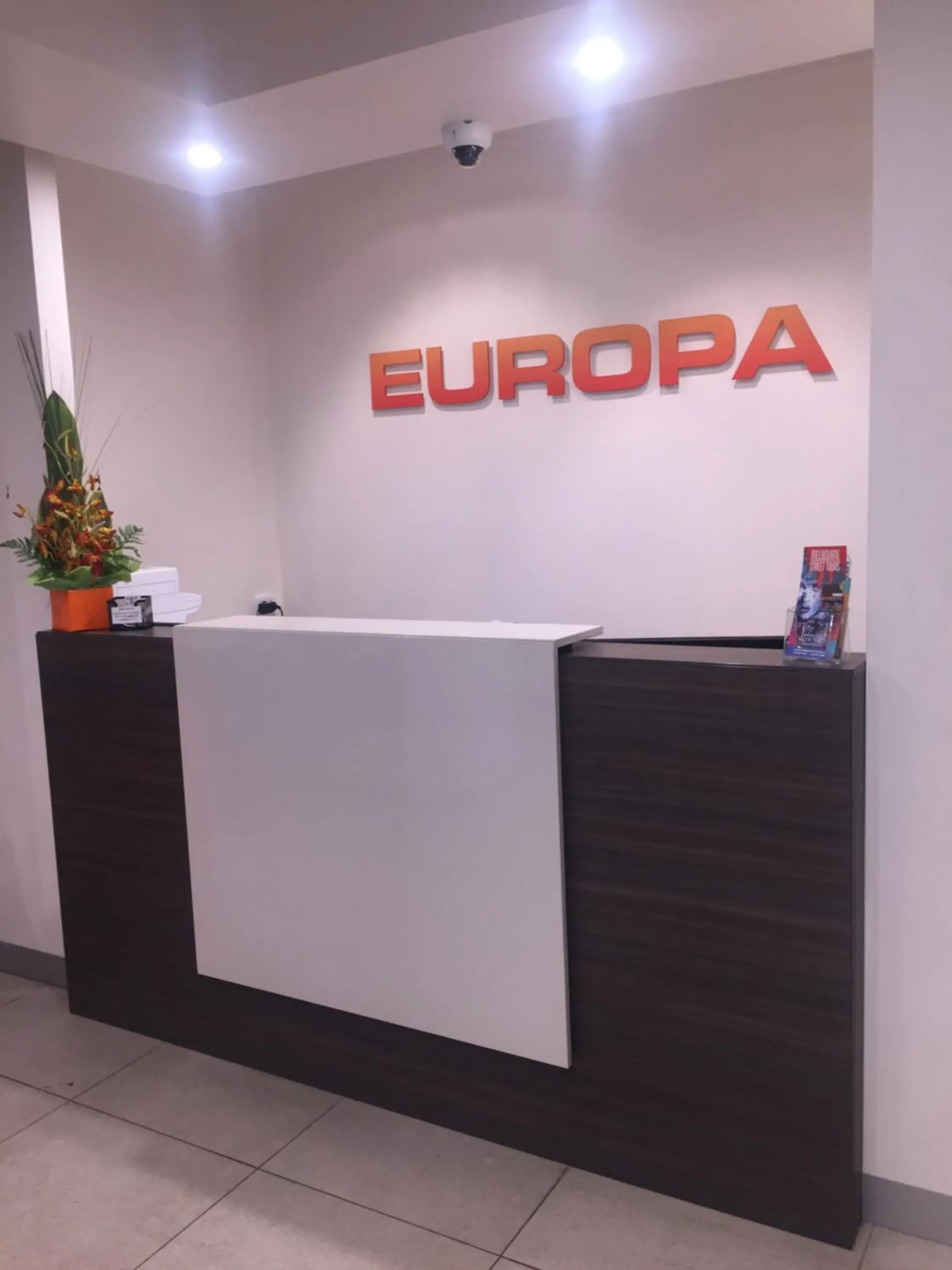 Lobby or reception in Europa Melbourne Lobby or reception in Europa Melbourne