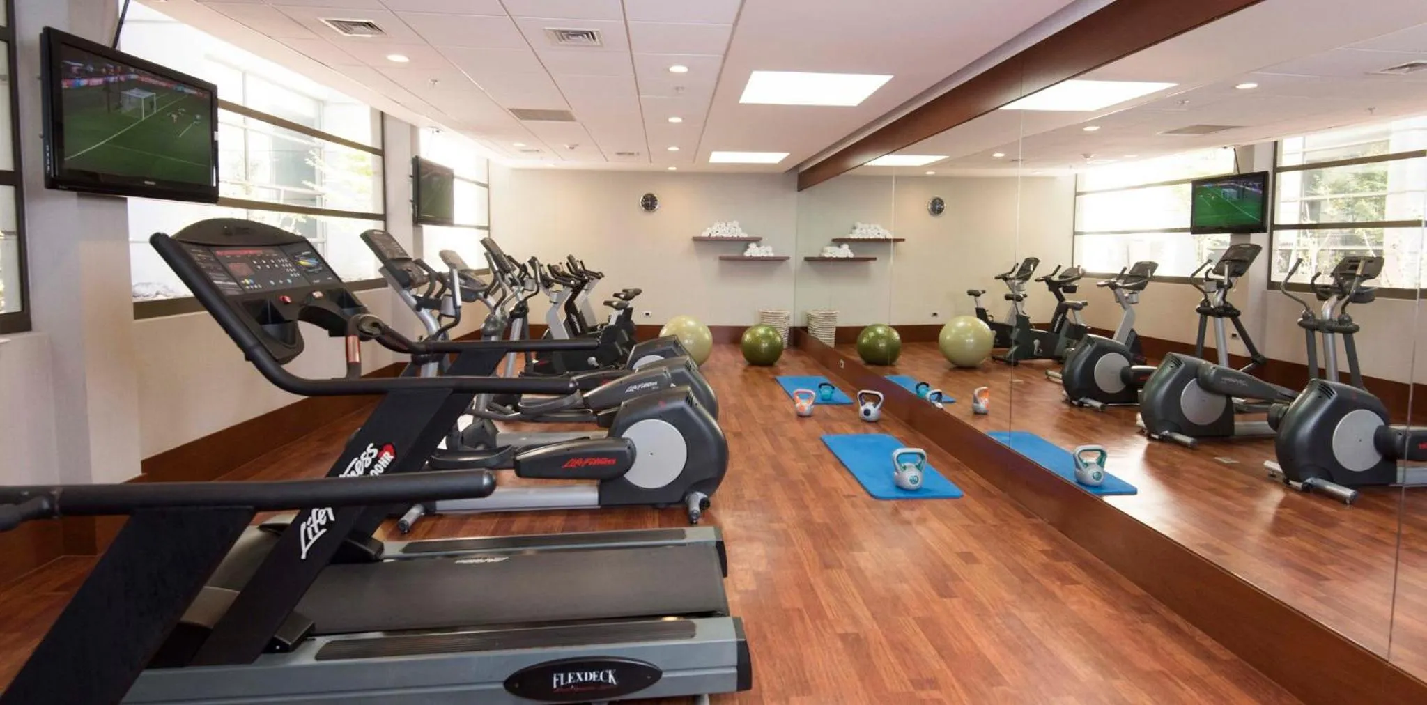 Fitness centre/facilities in Holiday Inn Santiago - Airport Terminal by IHG