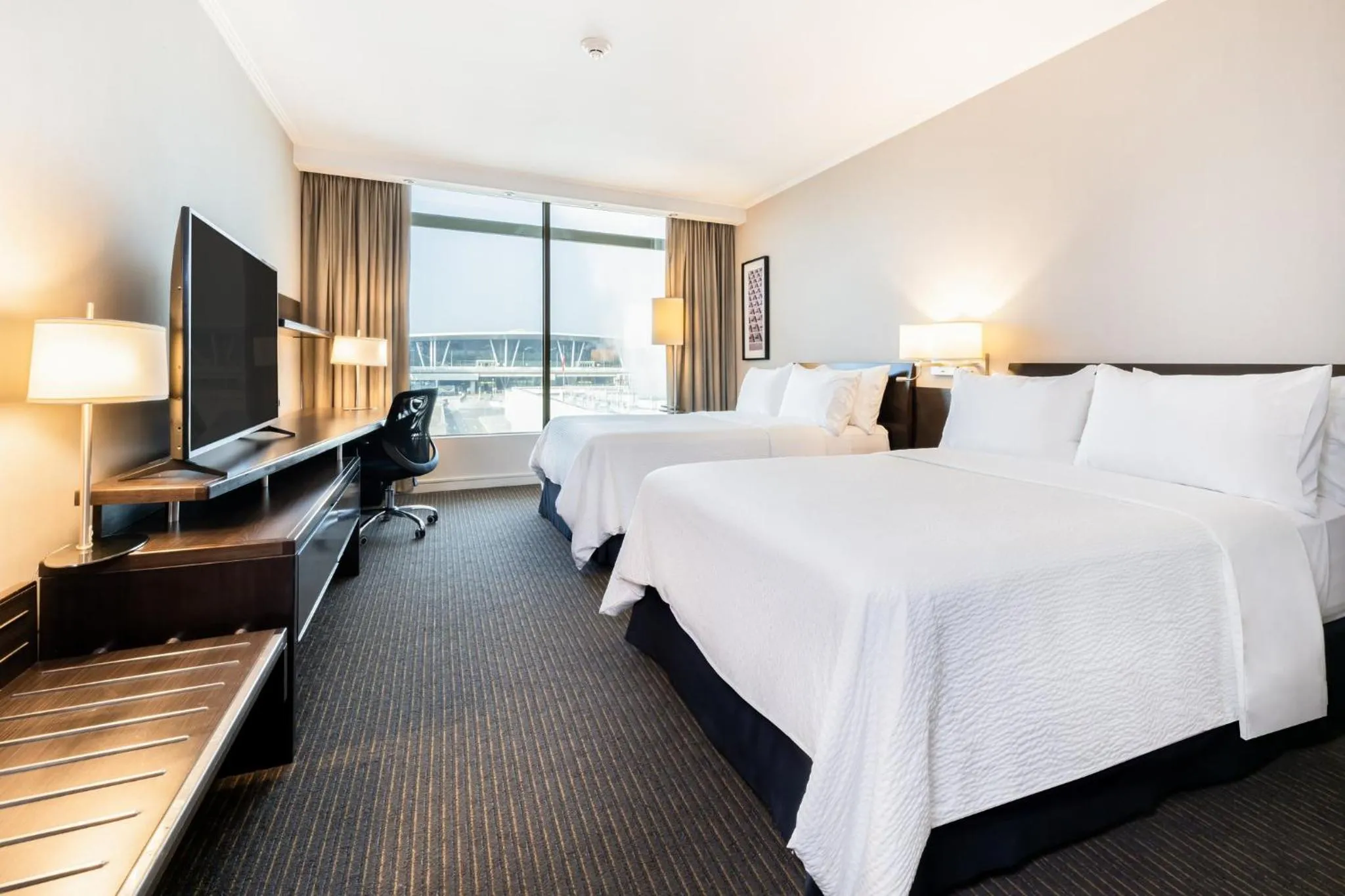 Photo of the whole room, Bed in Holiday Inn Santiago - Airport Terminal by IHG