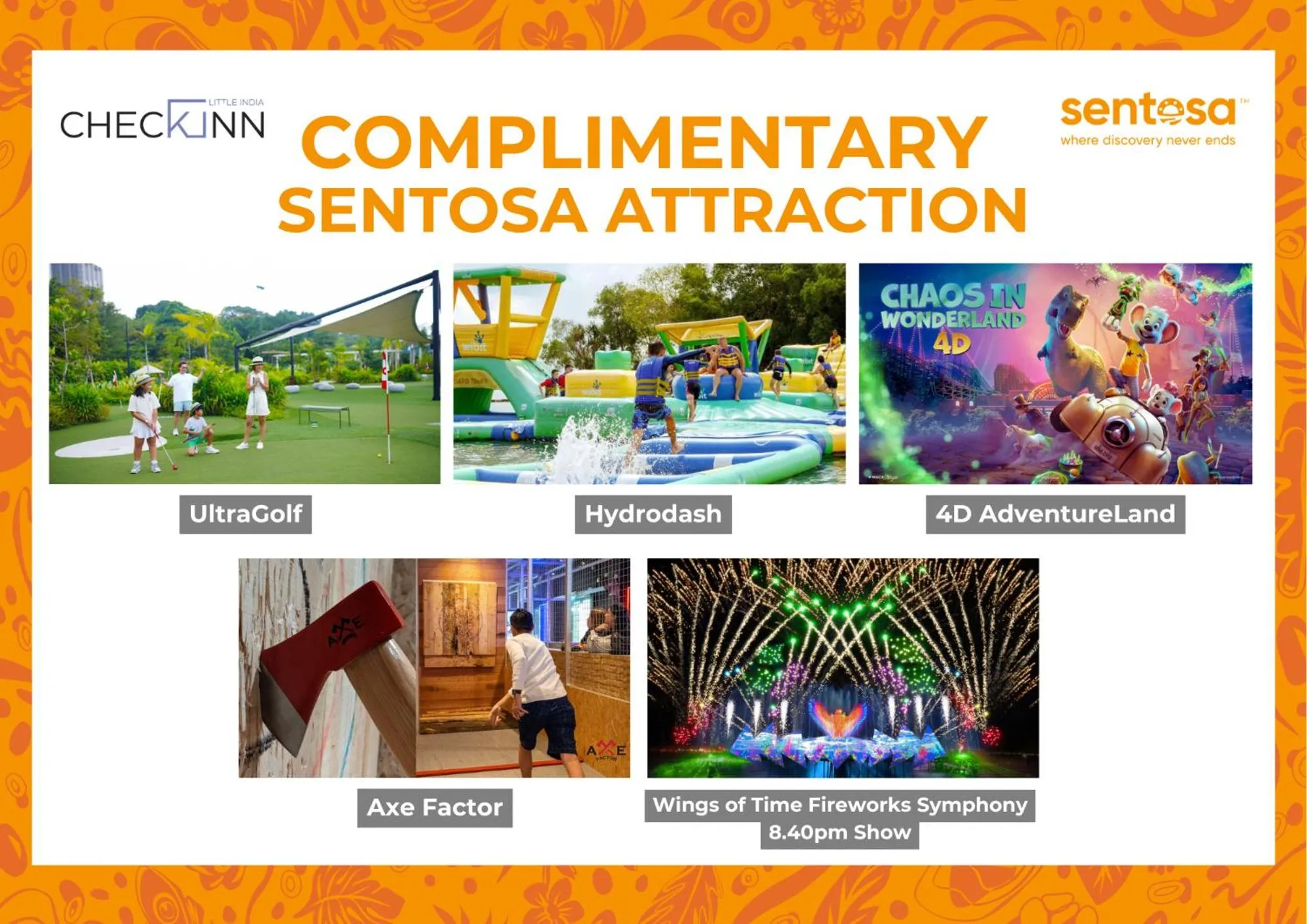Activities in Check-Inn at Little India