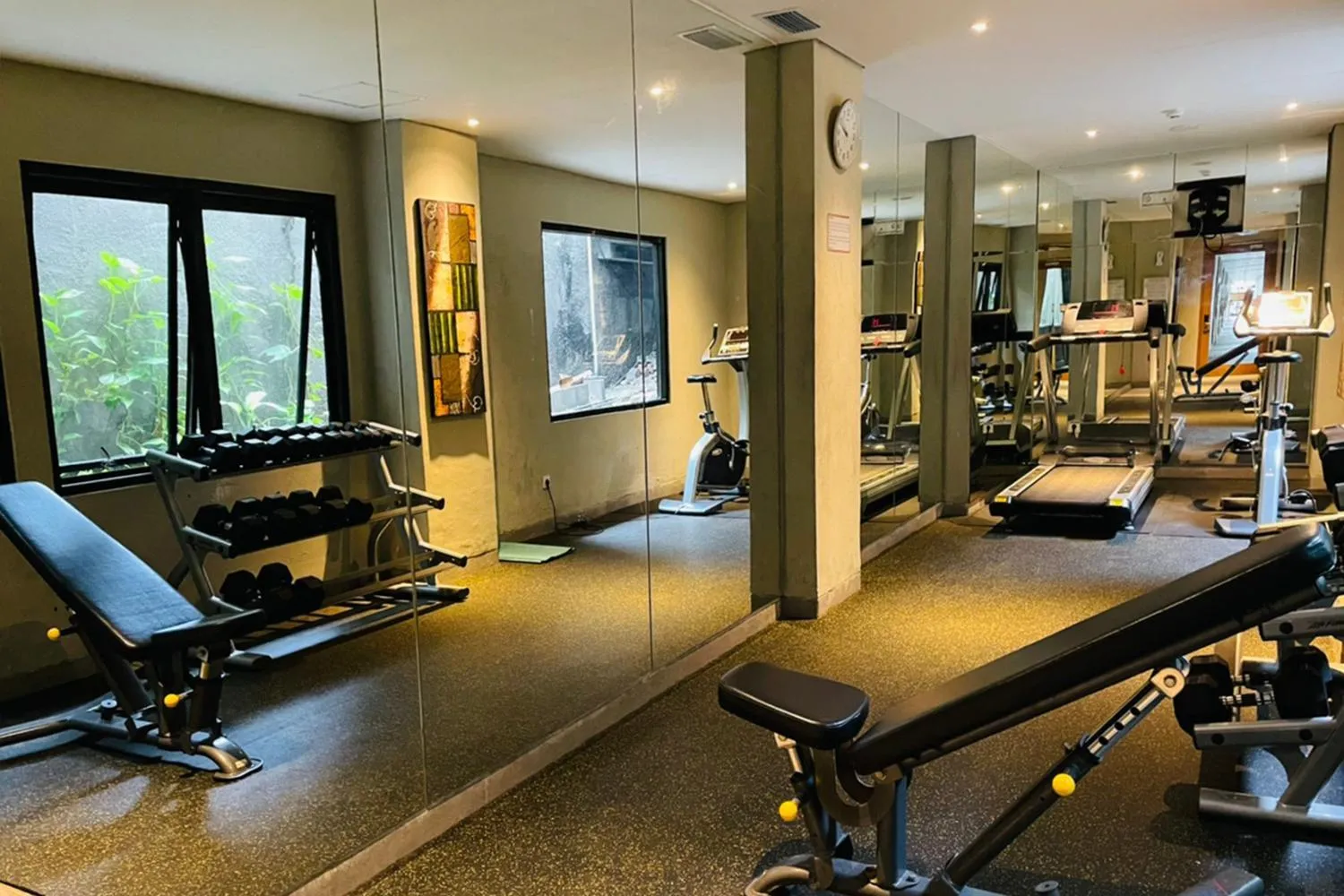 Fitness centre/facilities in Swarga Suites Bali Berawa, Marclan Collection