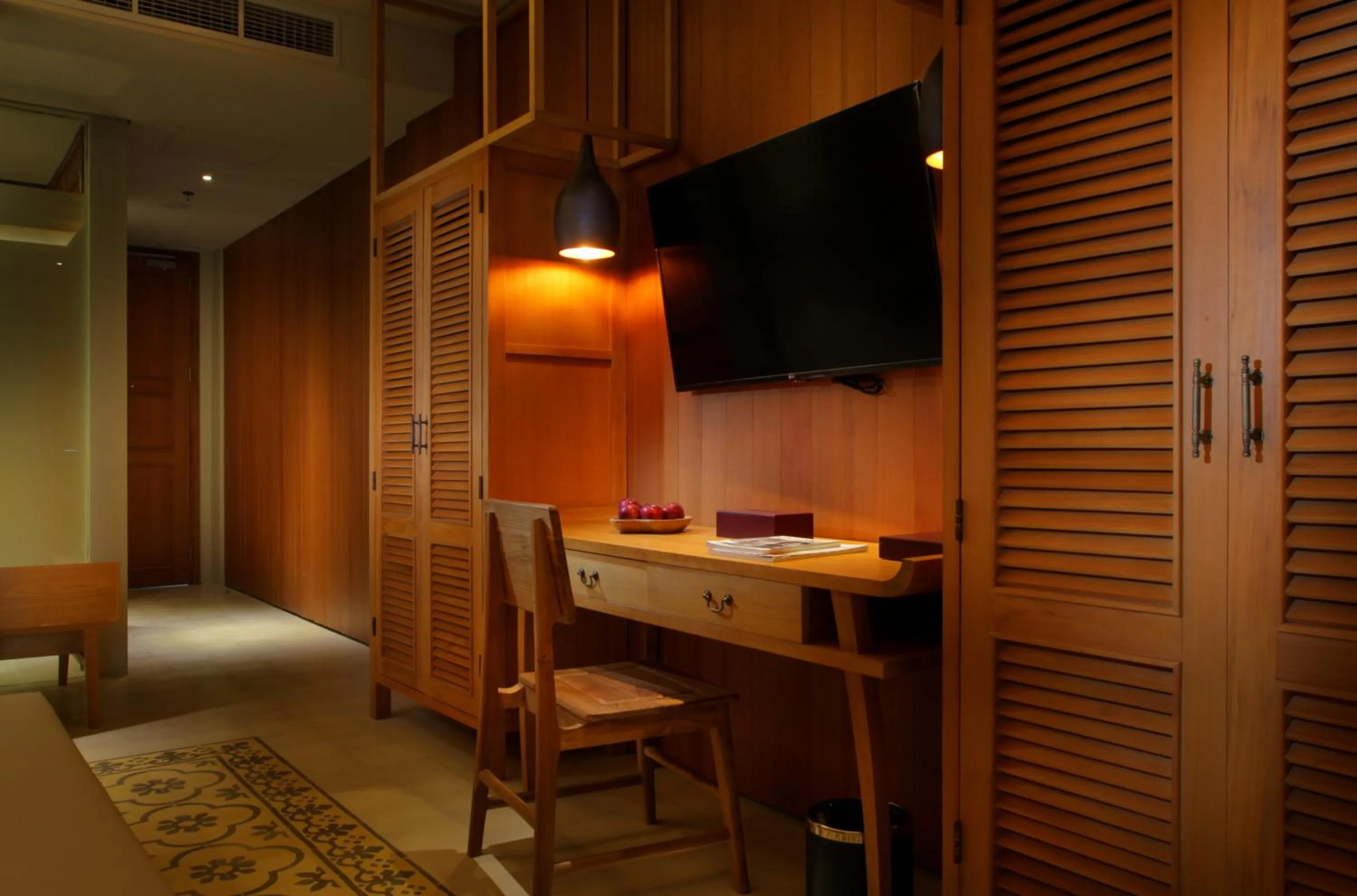 TV and multimedia in Swarga Suites Bali Berawa, Marclan Collection