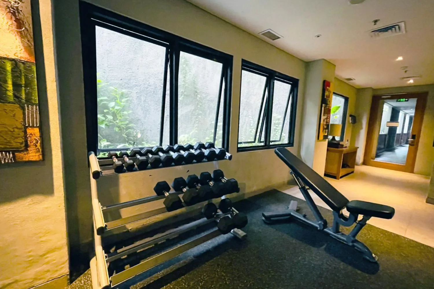 Fitness centre/facilities in Swarga Suites Bali Berawa, Marclan Collection