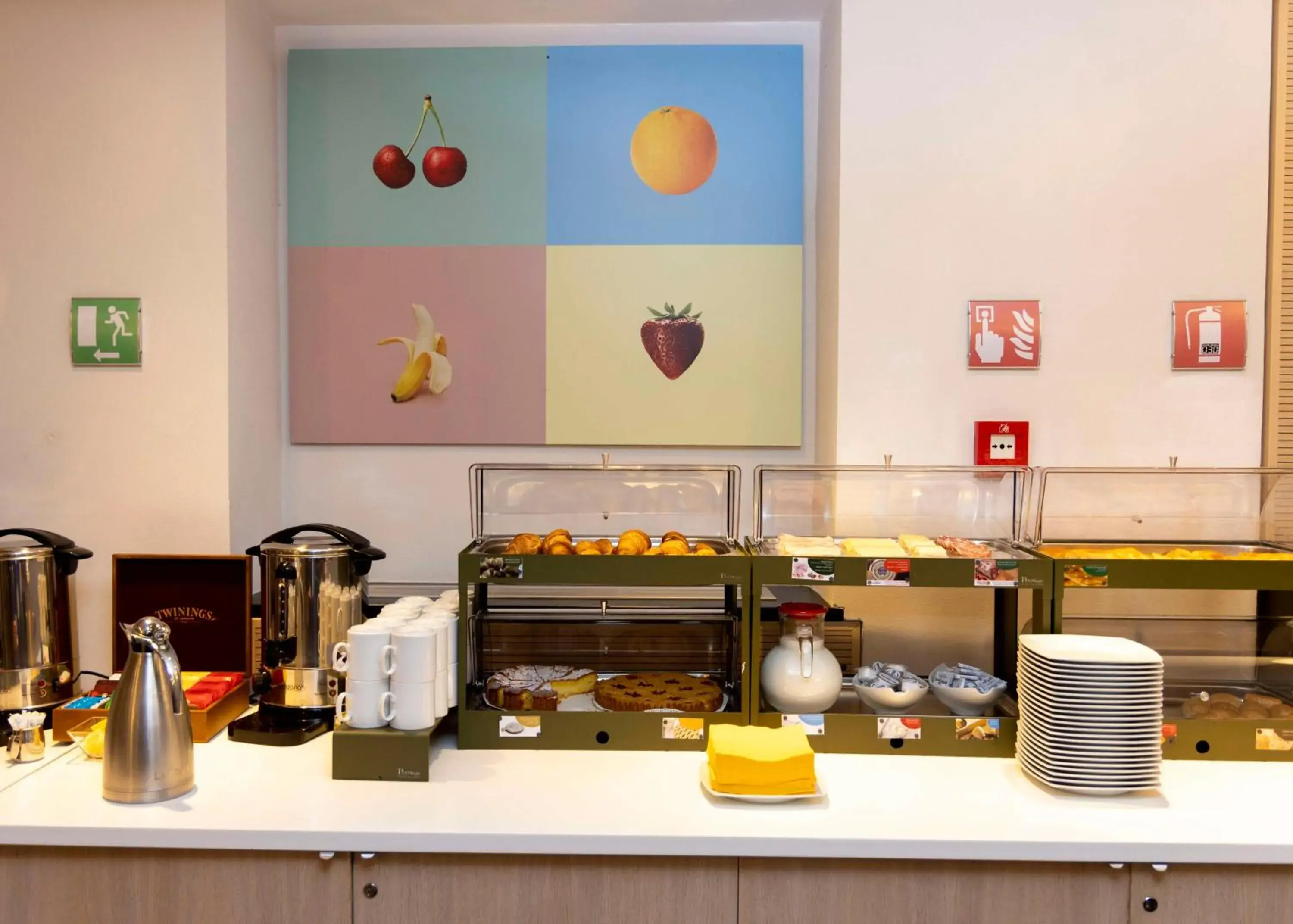 Breakfast in Best Western Porto Antico Breakfast in Best Western Porto Antico