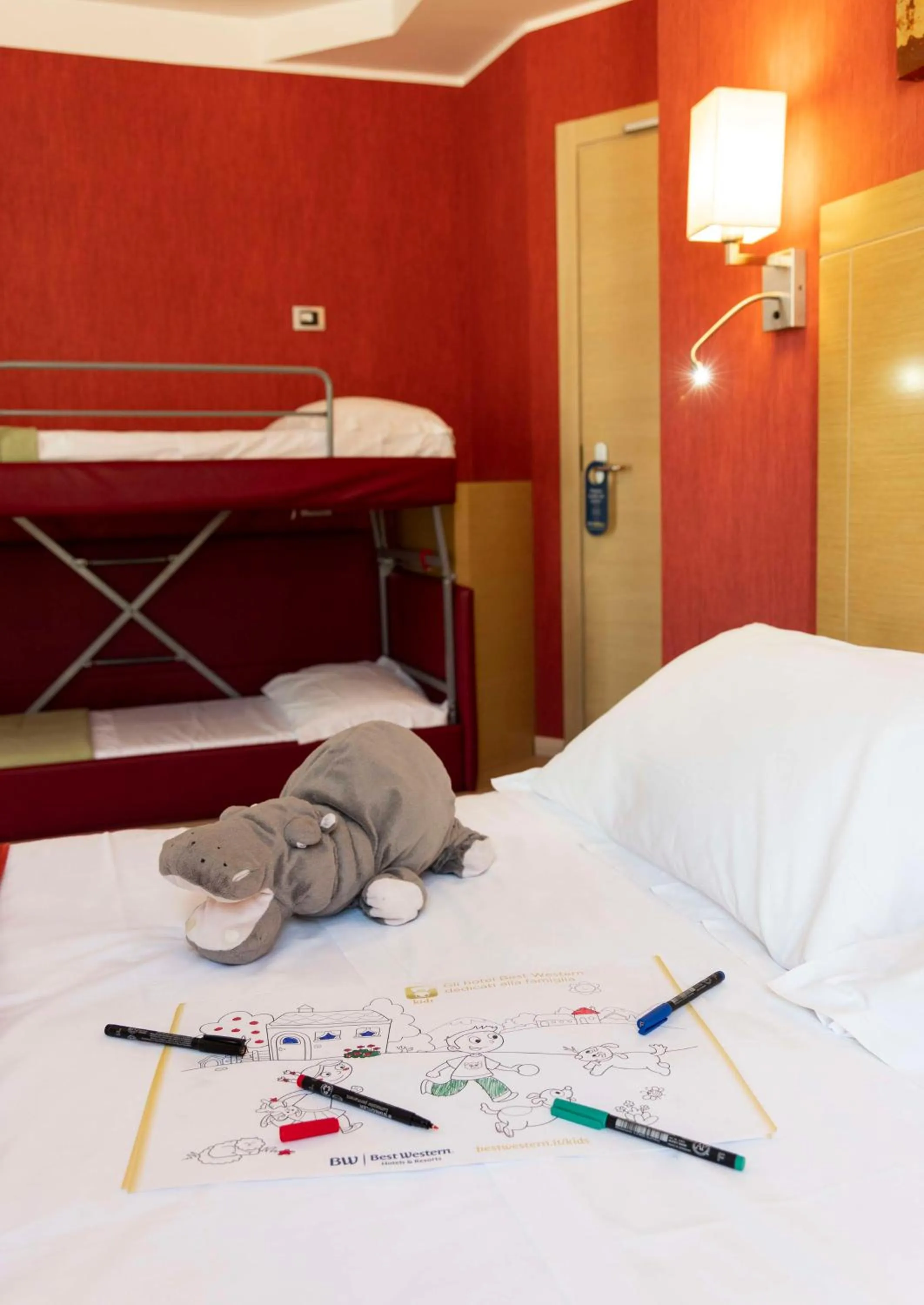 Bedroom, Bed in Best Western Porto Antico