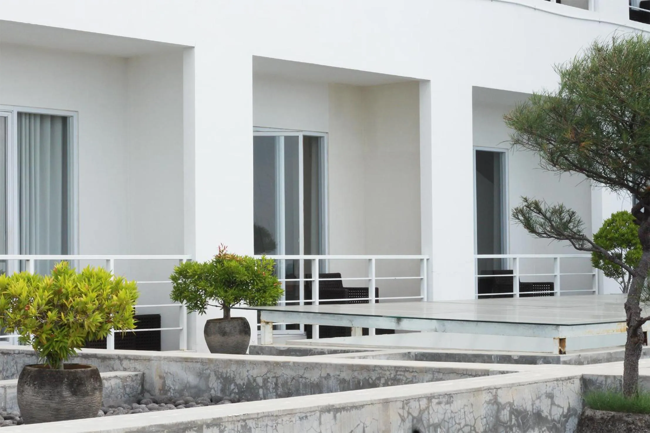 Garden view in Bromo Park Hotel Probolinggo