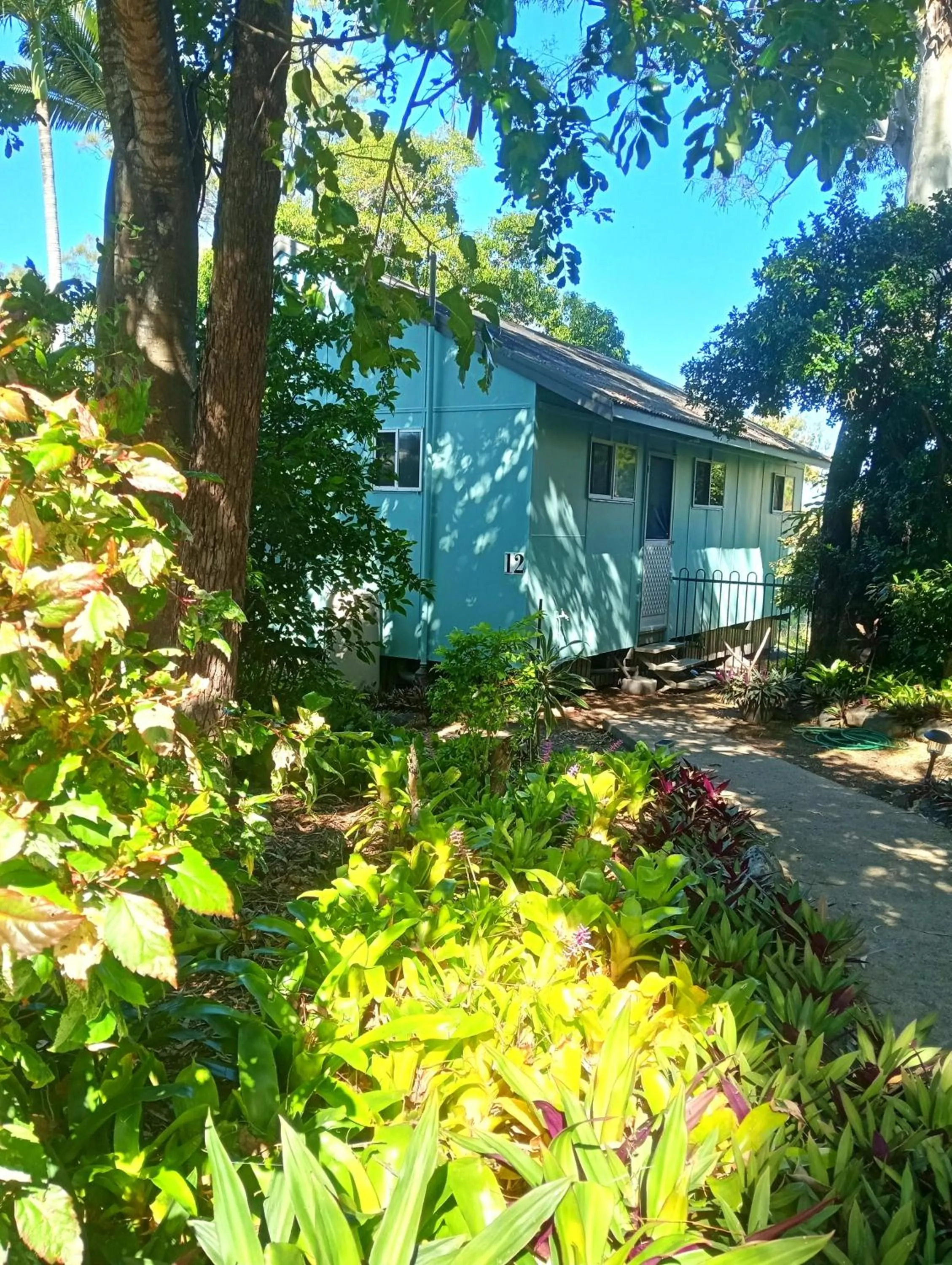 Garden in Gumnut Glen Cabins