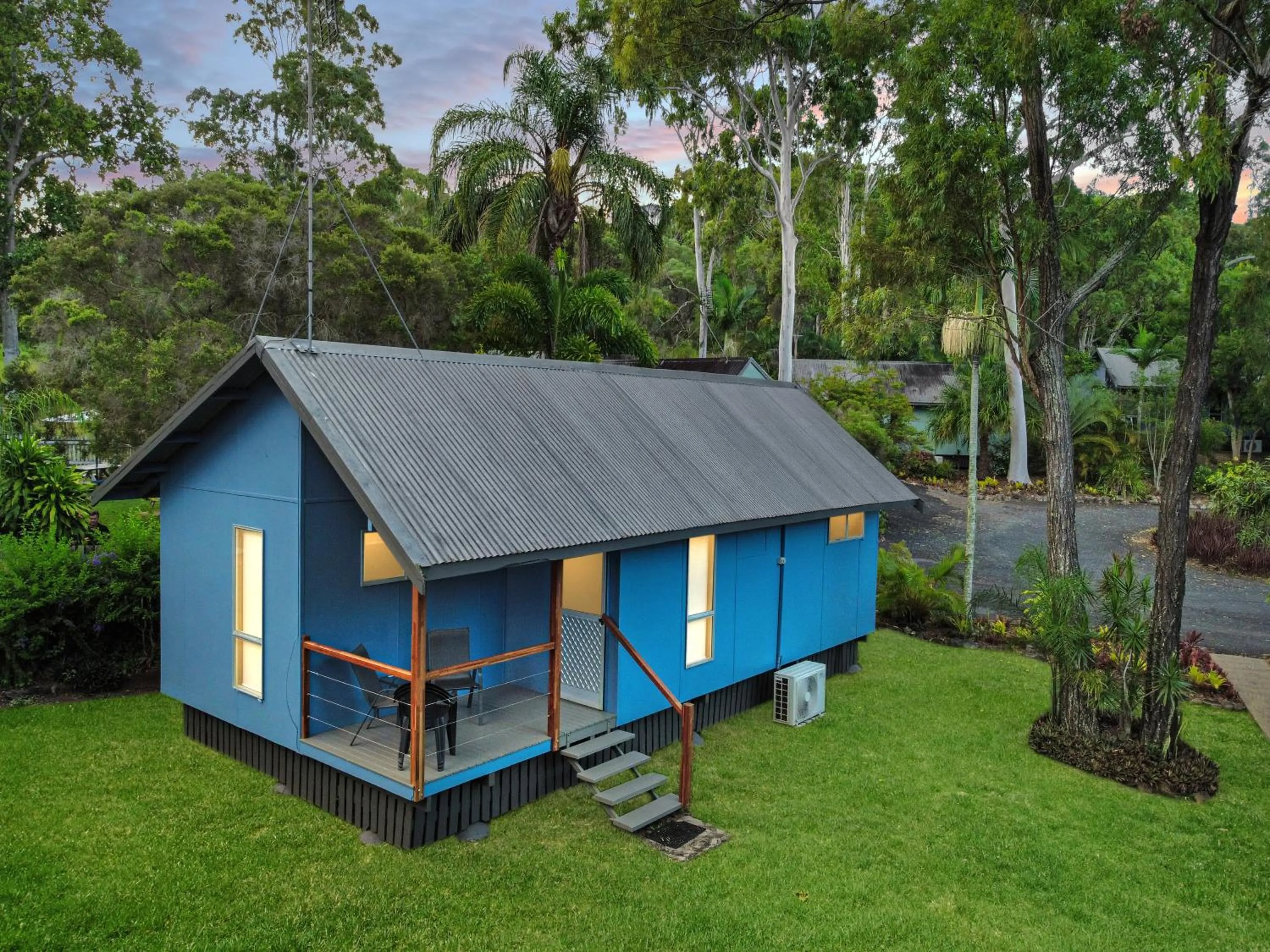 Property building in Gumnut Glen Cabins