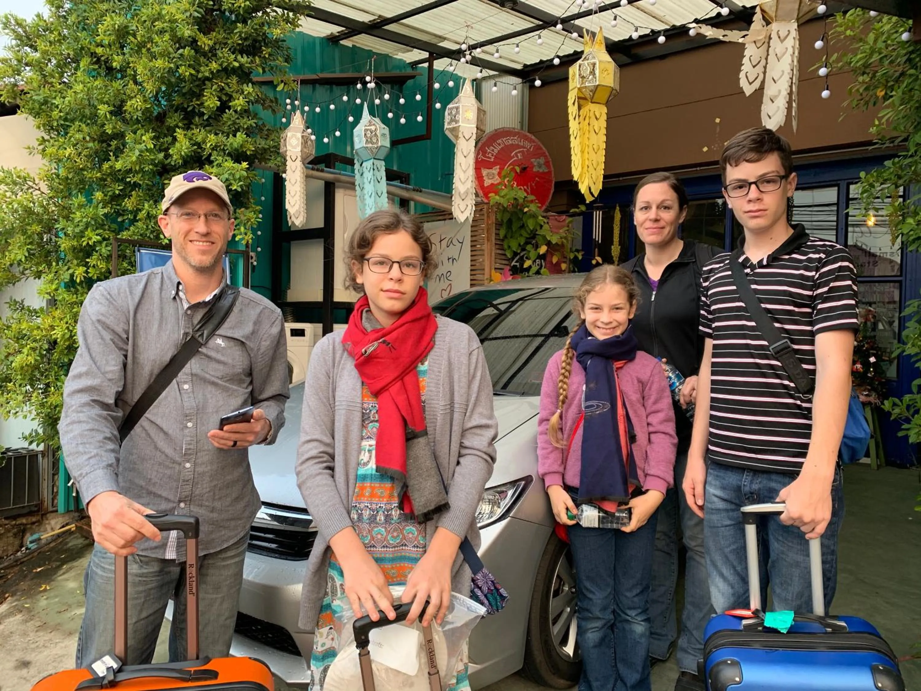 Family in Chiangmai HomeTeL