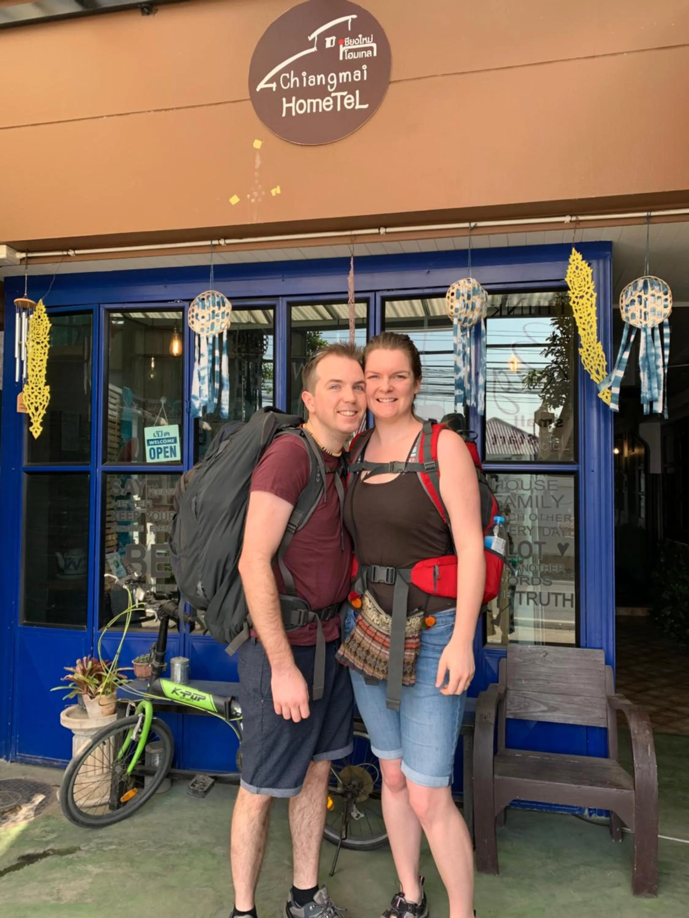 Facade/entrance in Chiangmai HomeTeL