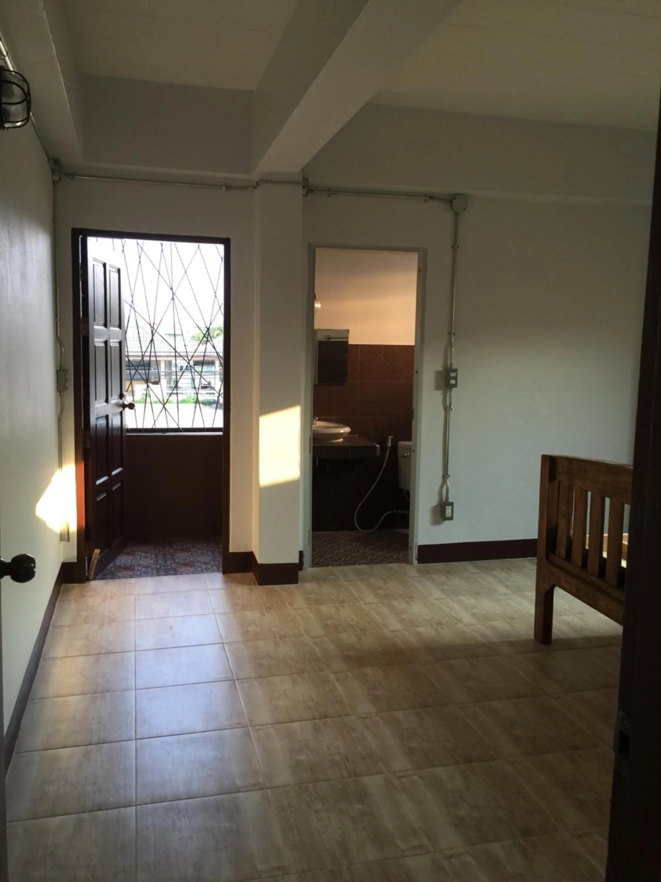 Bed in Chiangmai HomeTeL