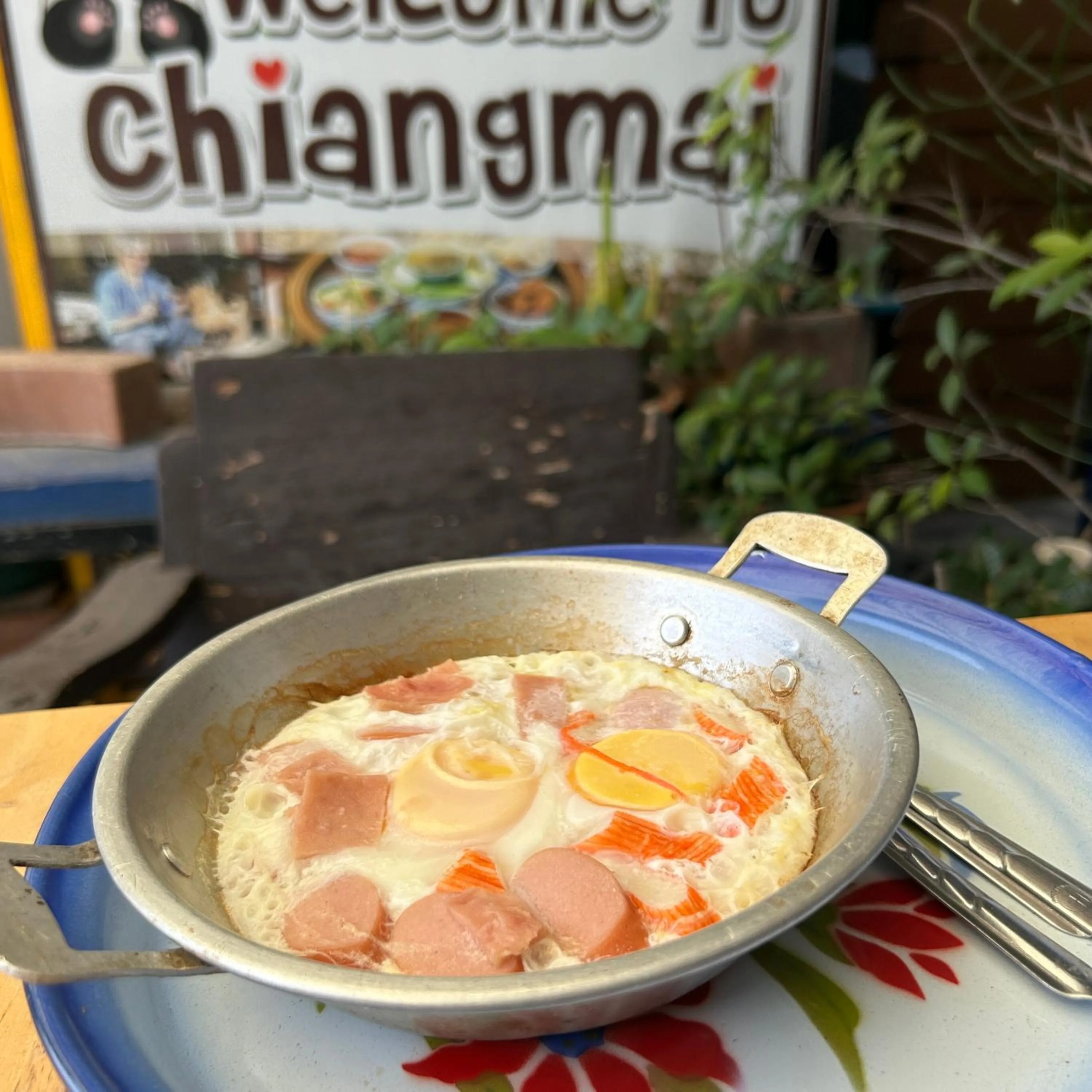 Breakfast in Chiangmai HomeTeL