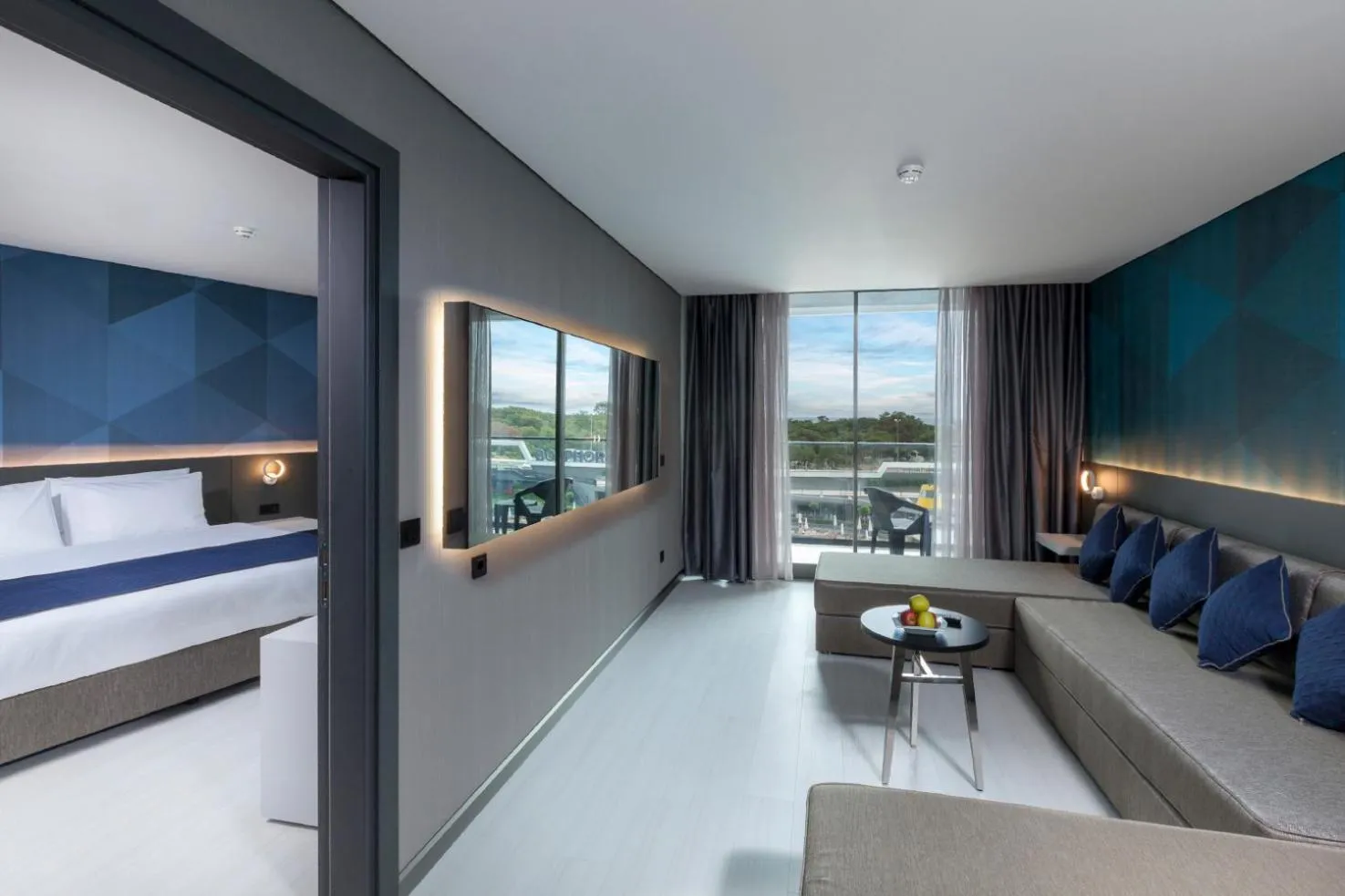 Bathroom, Bed in Bosphorus Sorgun Hotel Ultra All Inclusive