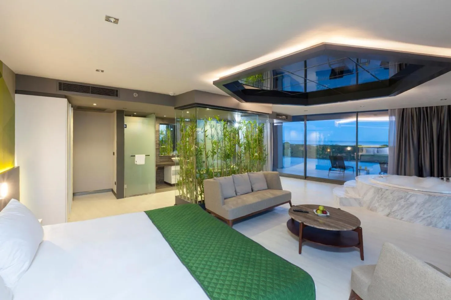 Bathroom, Bed in Bosphorus Sorgun Hotel Ultra All Inclusive