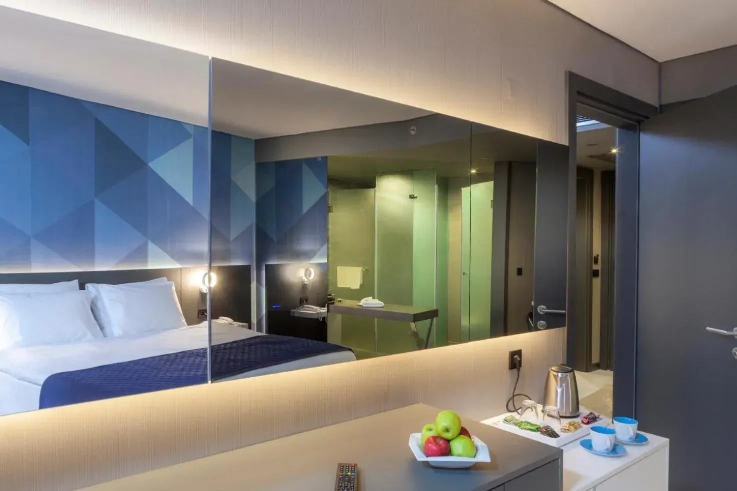 Bathroom, Bed in Bosphorus Sorgun Hotel