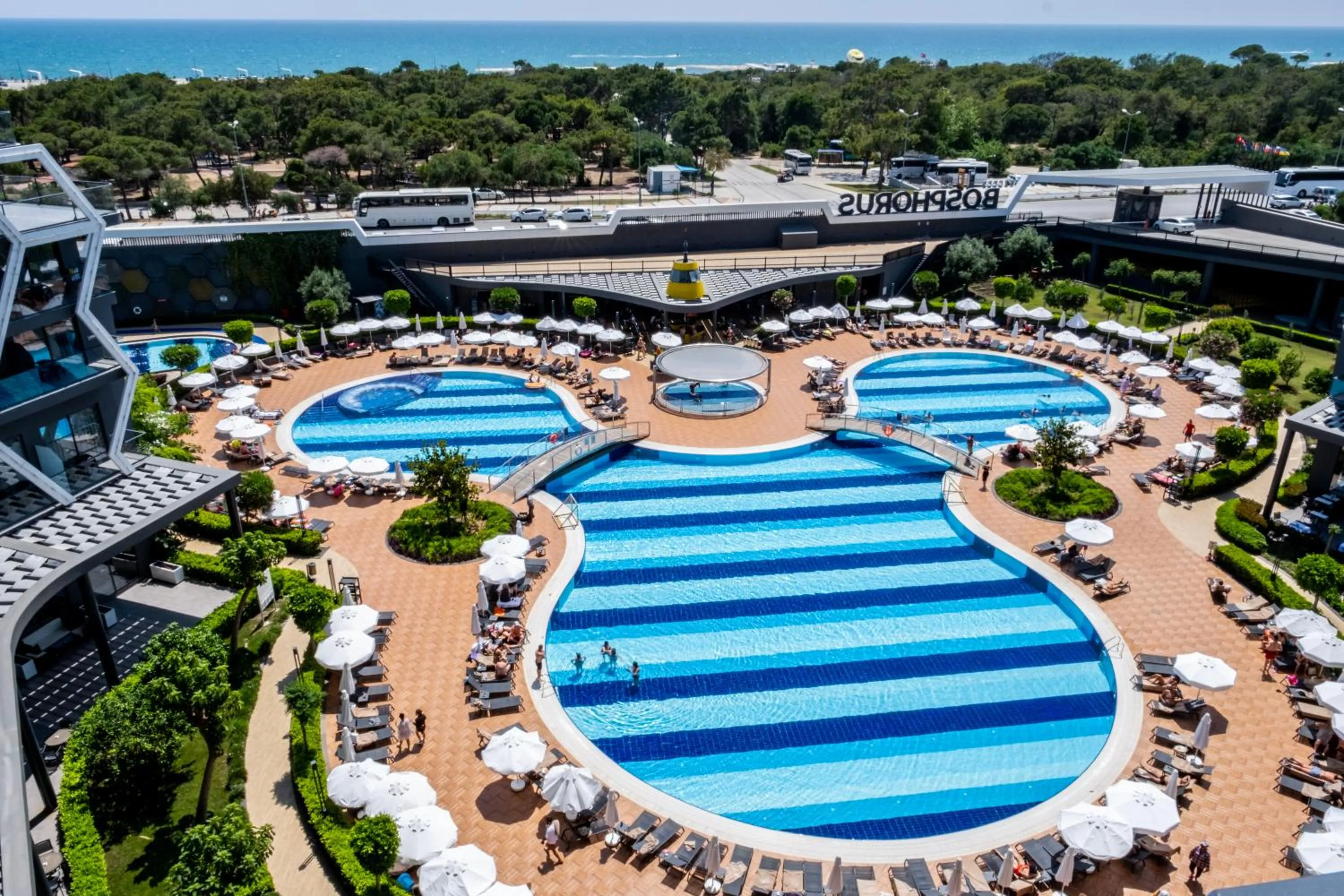 Swimming pool in Bosphorus Sorgun Hotel Ultra All Inclusive