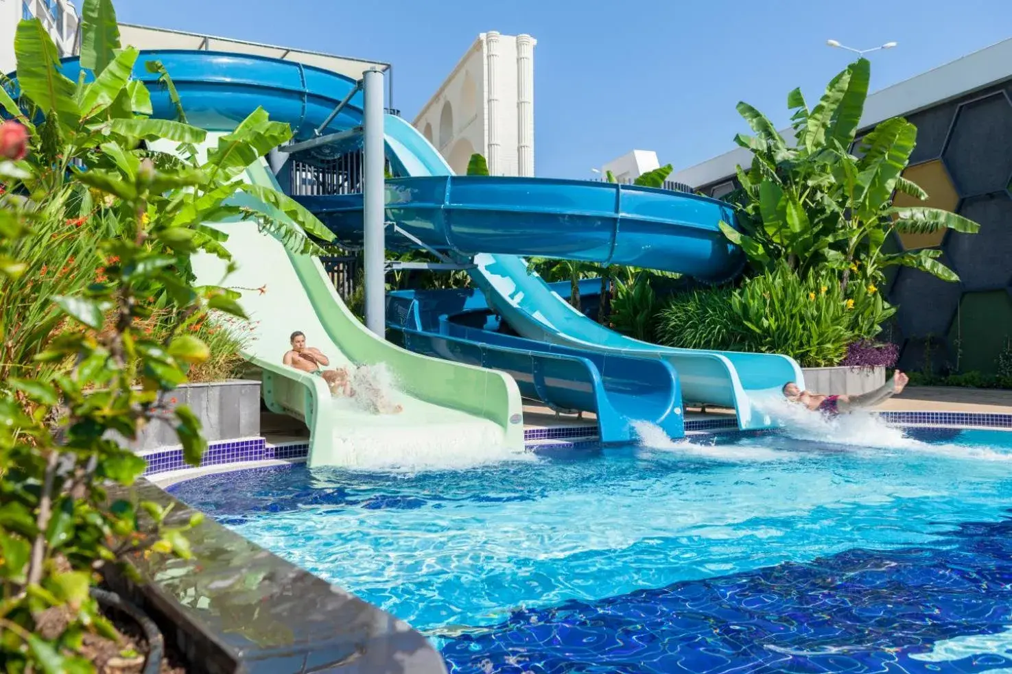 Swimming pool, Water Park in Bosphorus Sorgun Hotel
