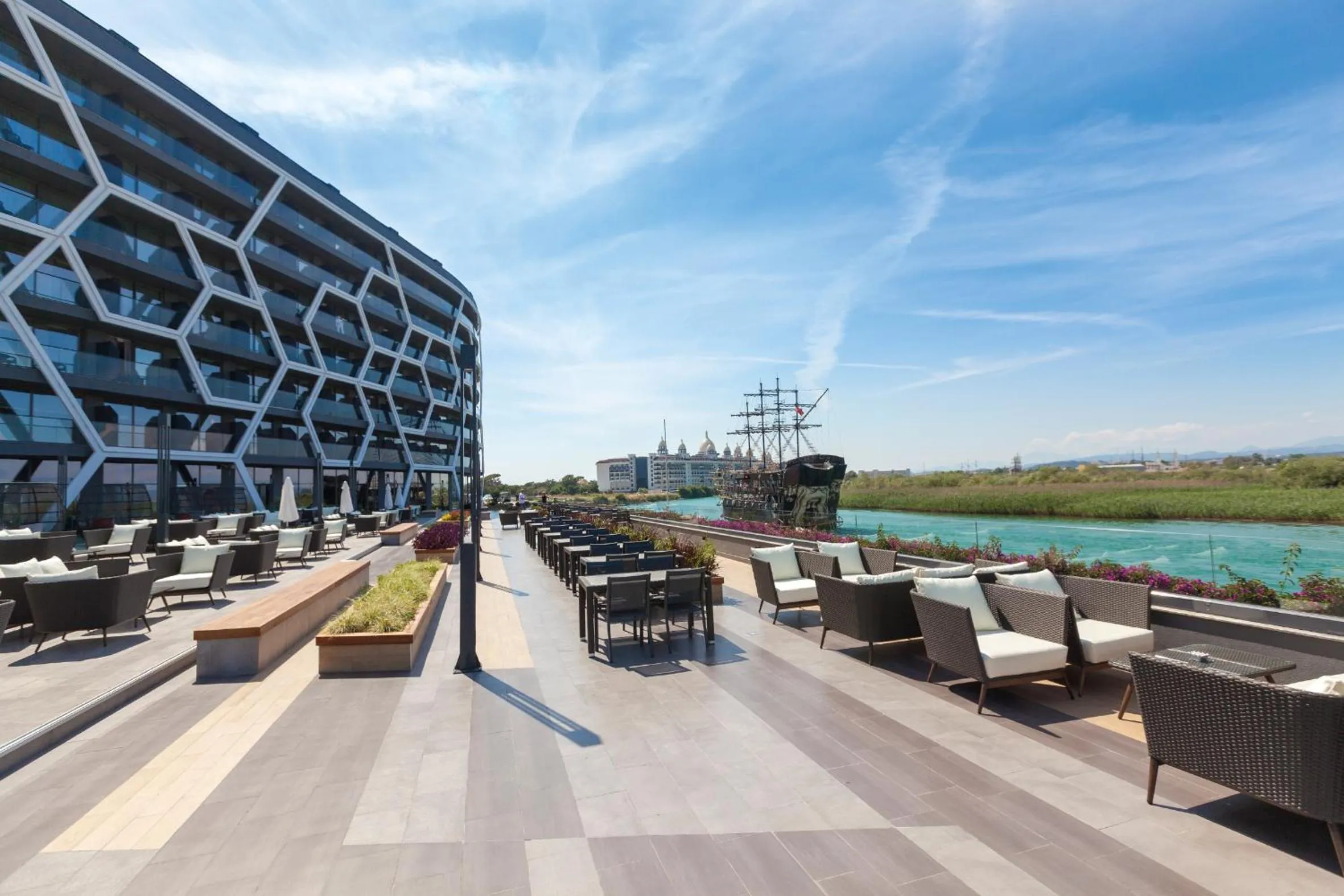 Balcony/Terrace in Bosphorus Sorgun Hotel Ultra All Inclusive