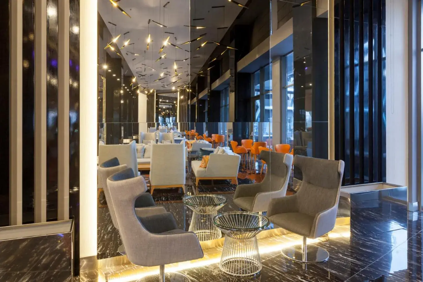 Living room, Restaurant/Places to Eat in Bosphorus Sorgun Hotel