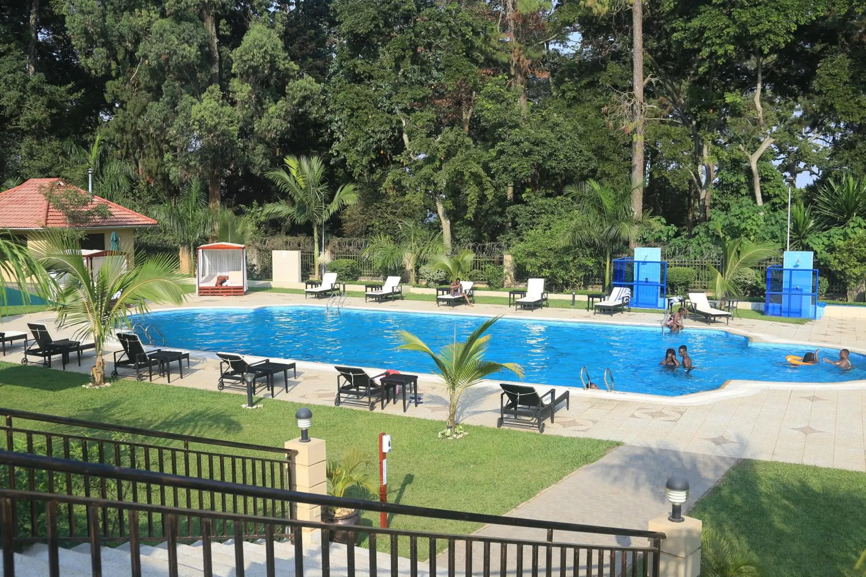 Swimming pool in Best Western Premier Garden Hotel Entebbe Swimming pool in Best Western Premier Garden Hotel Entebbe
