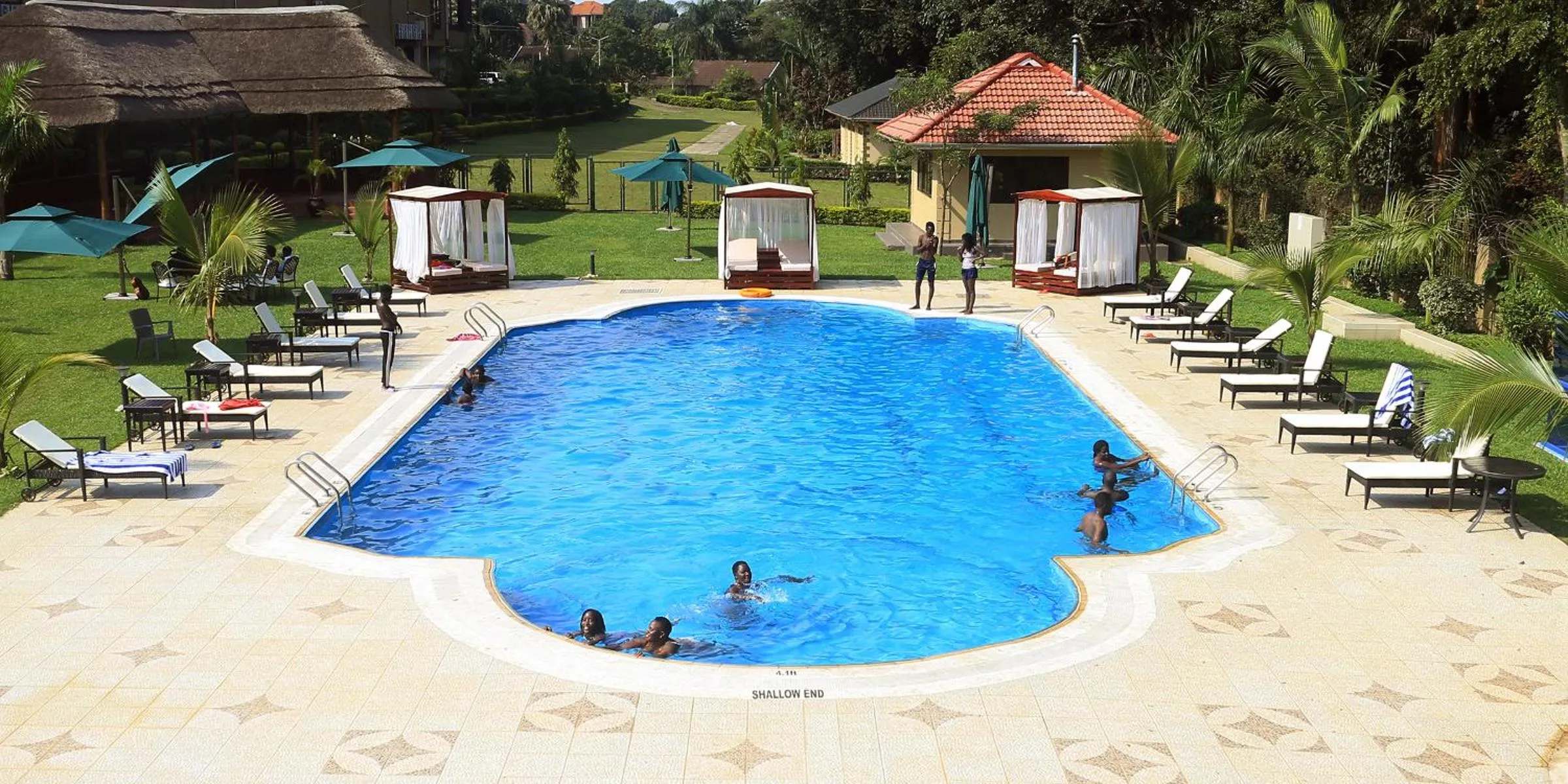 Swimming pool in Best Western Premier Garden Hotel Entebbe
