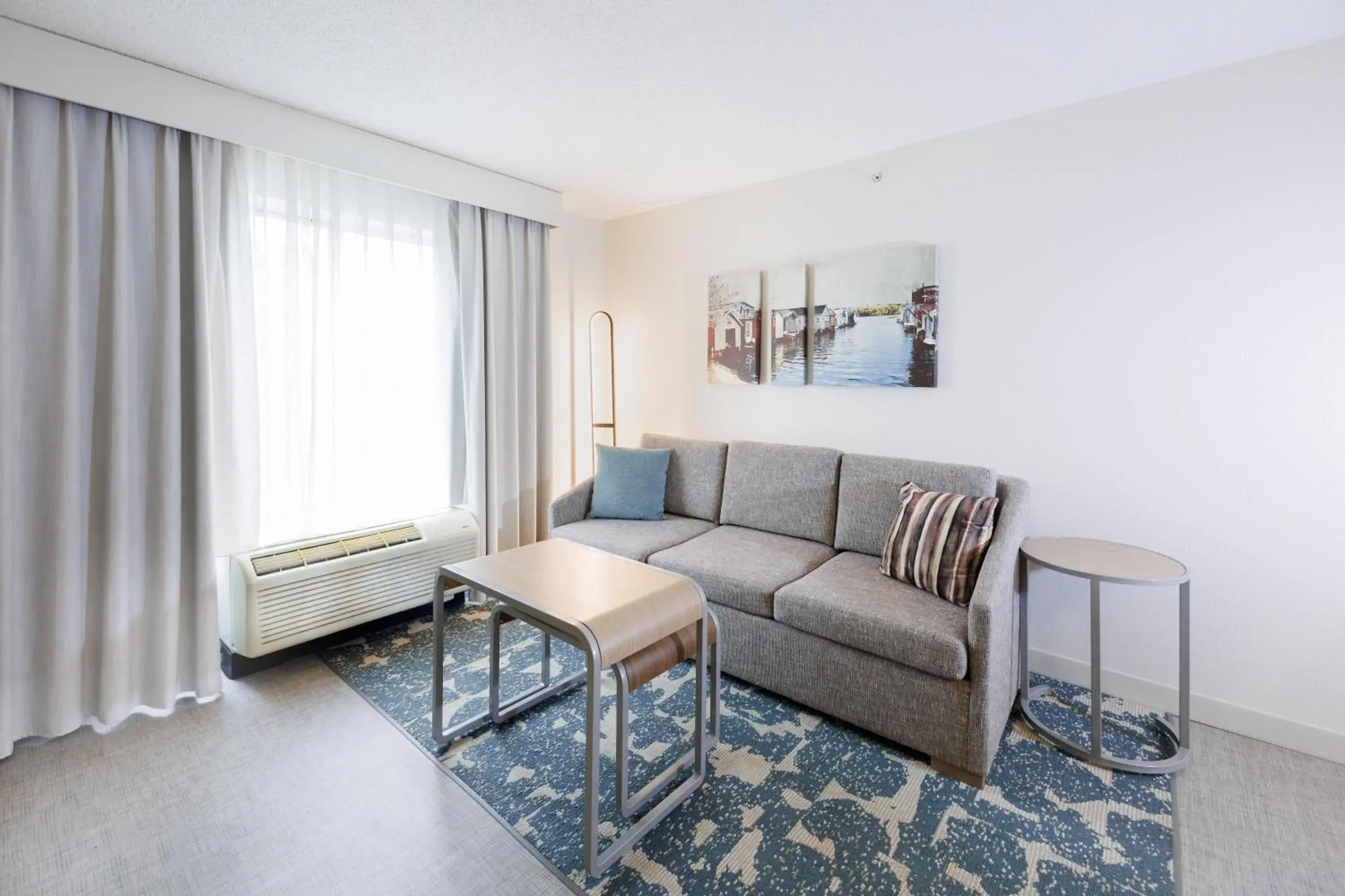 Suite with Two Queen Beds and Roll-In Shower - Mobility and Hearing Access/Non-Smoking in Homewood Suites by Hilton Rochester - Victor Suite with Two Queen Beds and Roll-In Shower - Mobility and Hearing Access/Non-Smoking in Homewood Suites by Hilton Rochester - Victor