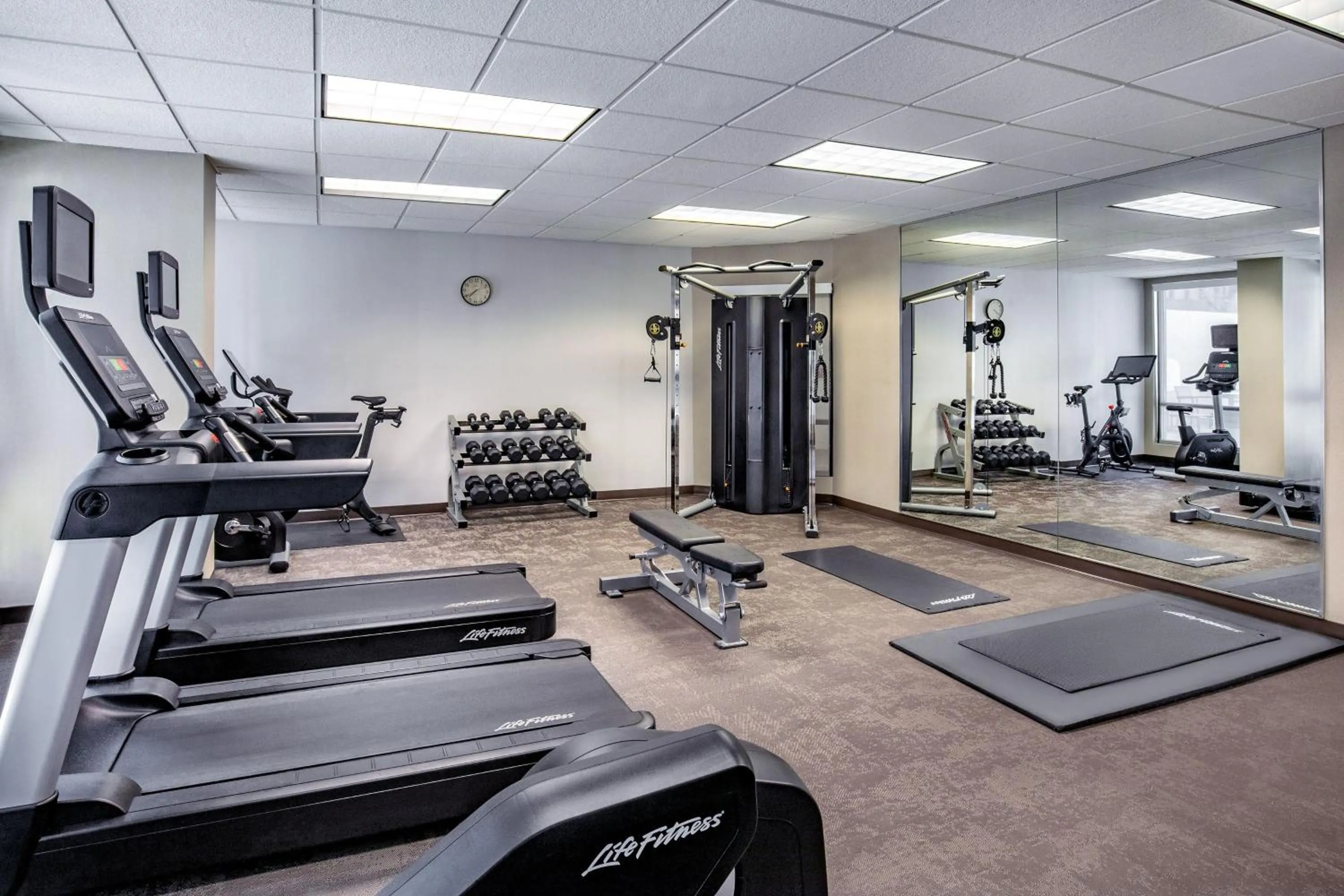 Fitness centre/facilities in Residence Inn by Marriott Birmingham Downtown UAB