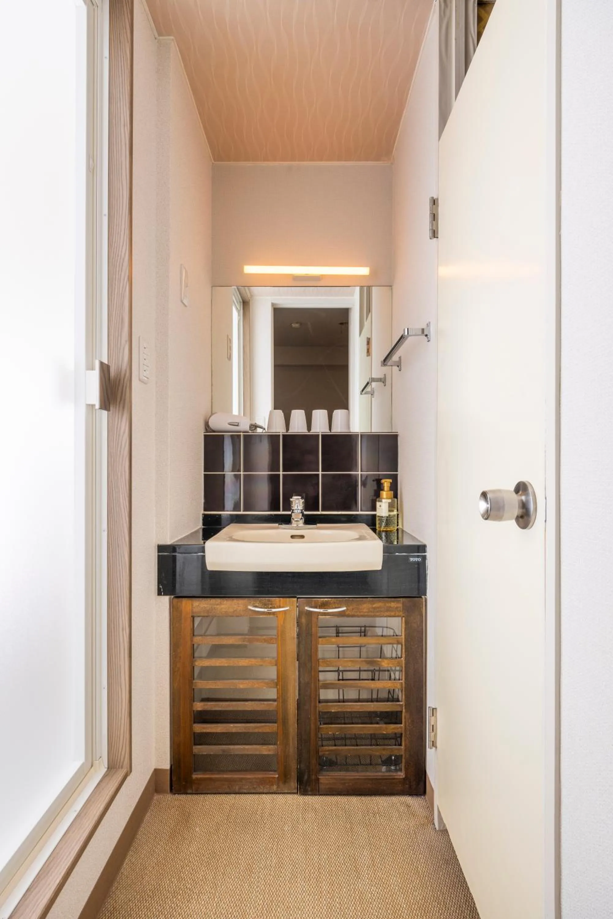 Kitchen or kitchenette in Hotel Cerezo