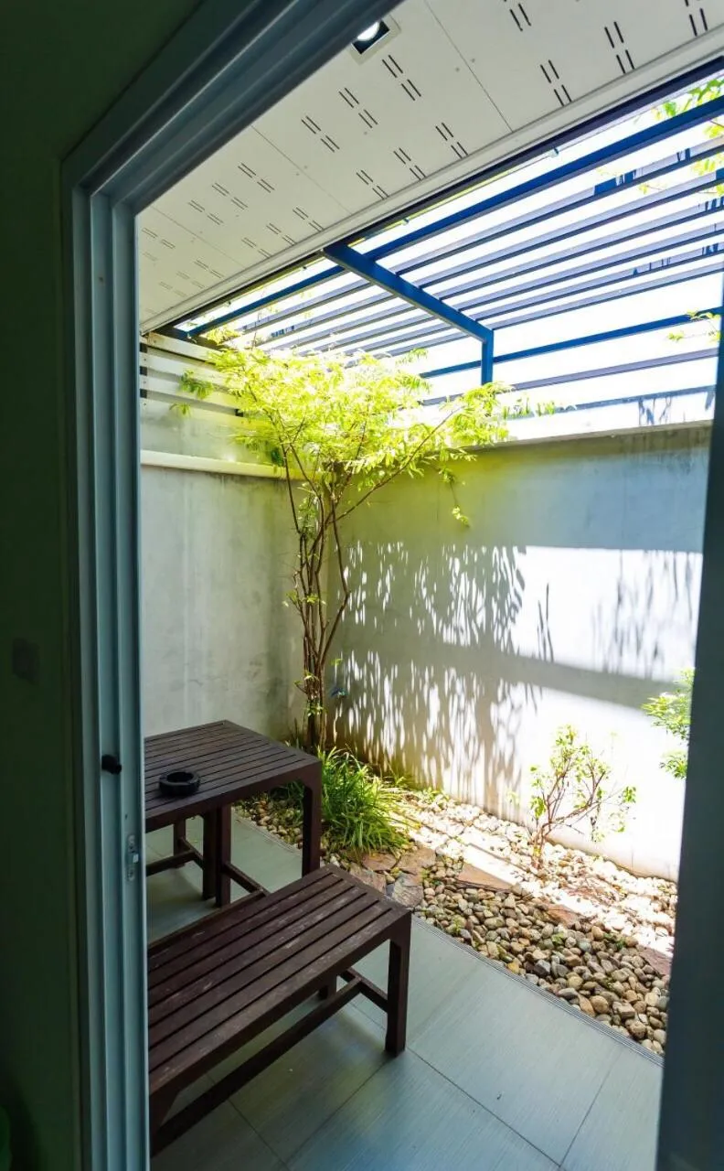 Patio in S Hotel Kanchanaburi