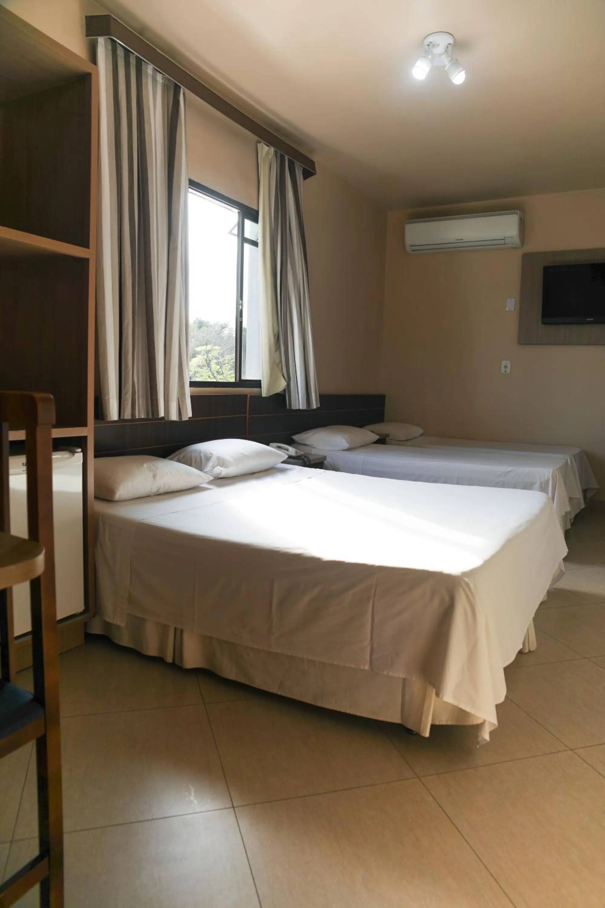 Bed in Hotel Villa Canoas