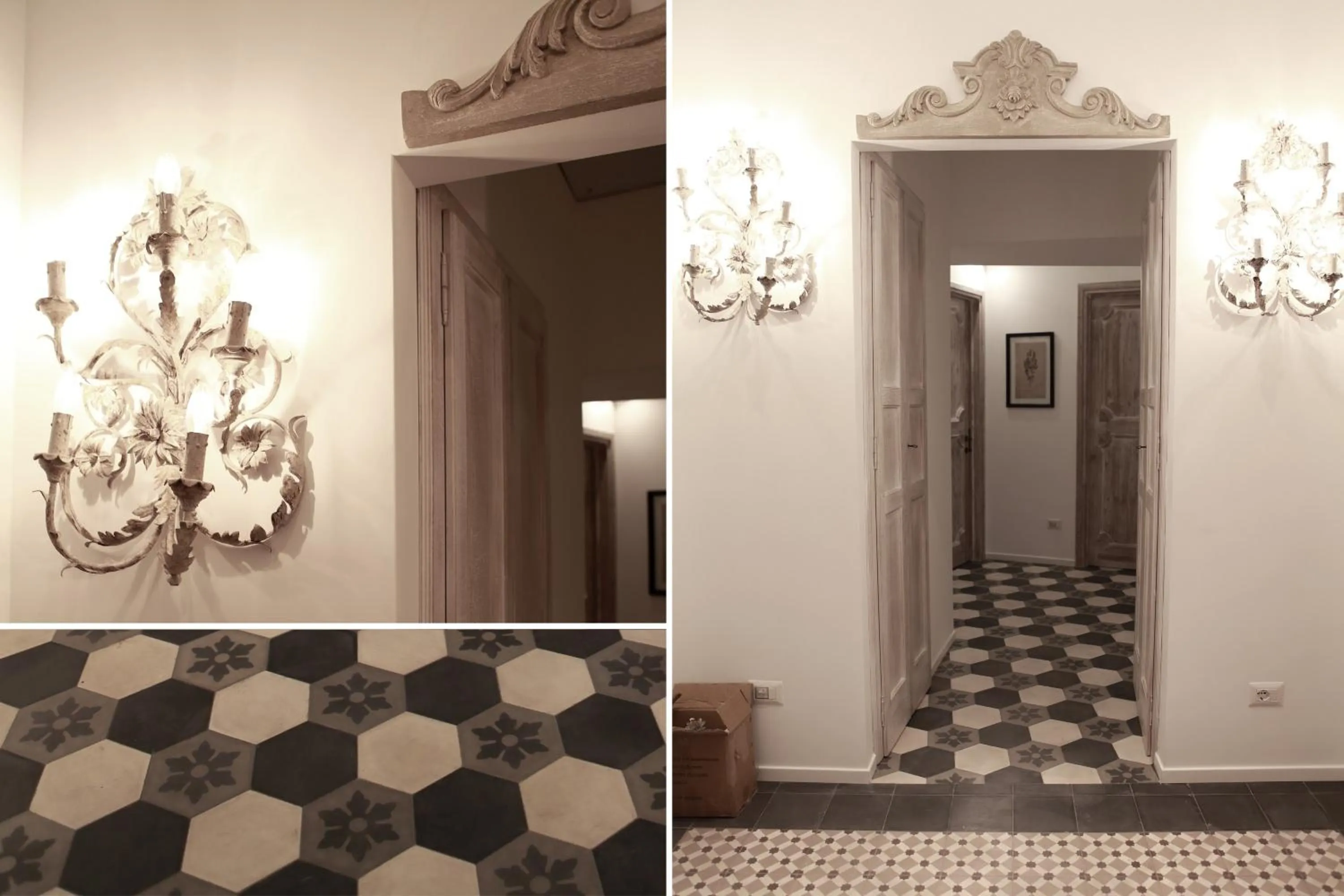 Decorative detail in Casa Fioravanti