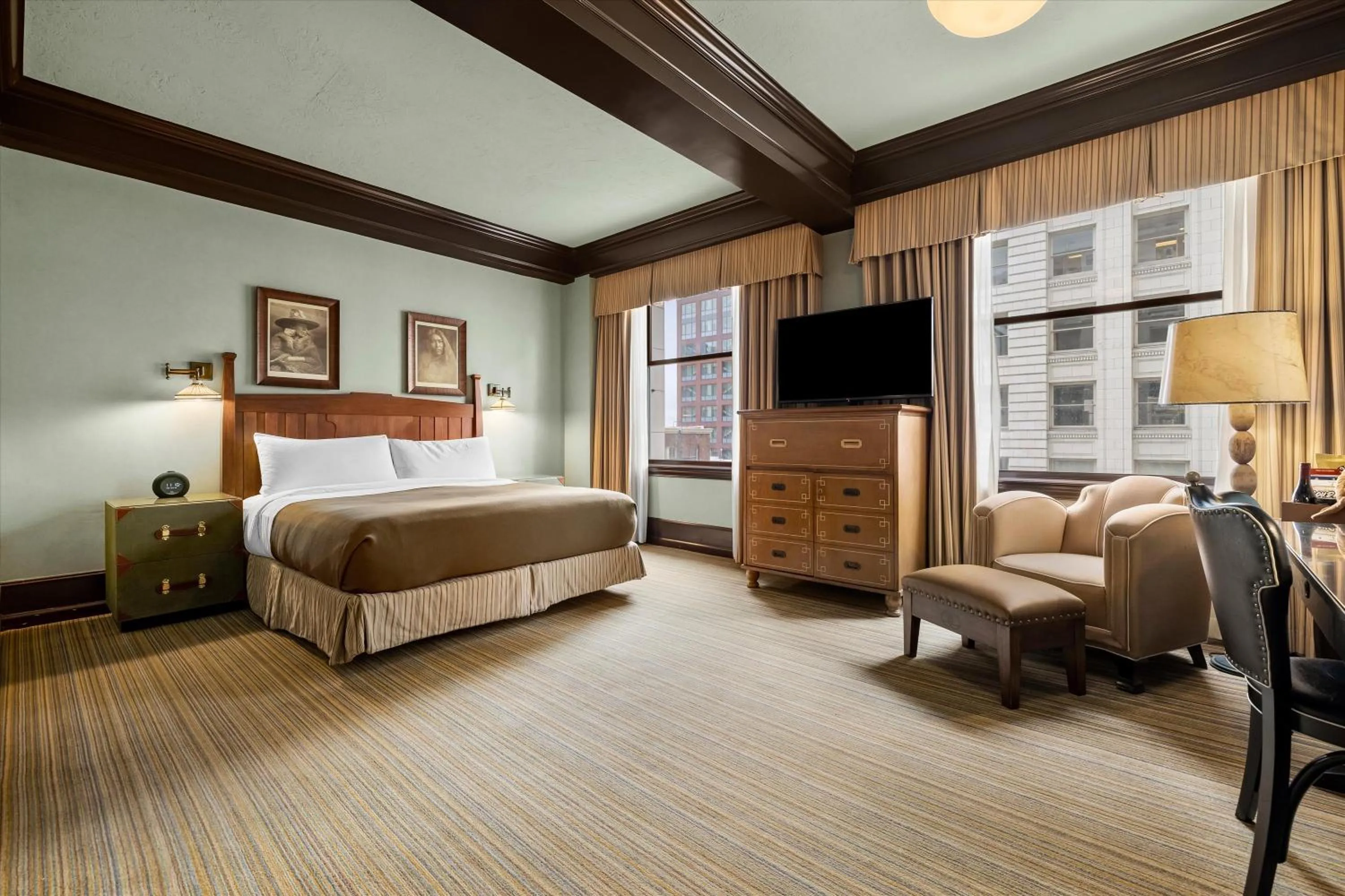 Bed in Arctic Club Hotel