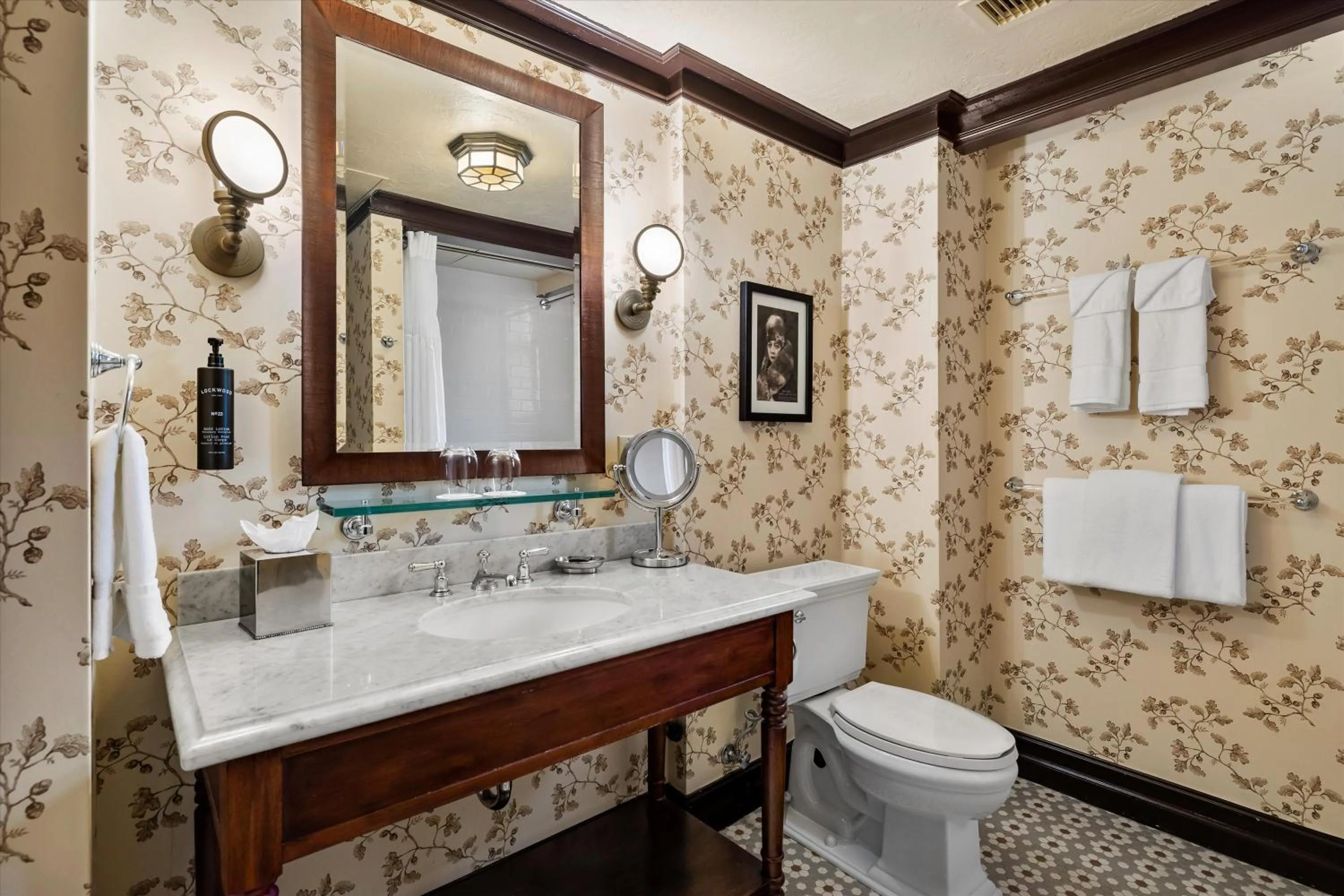 Bathroom in Arctic Club Hotel