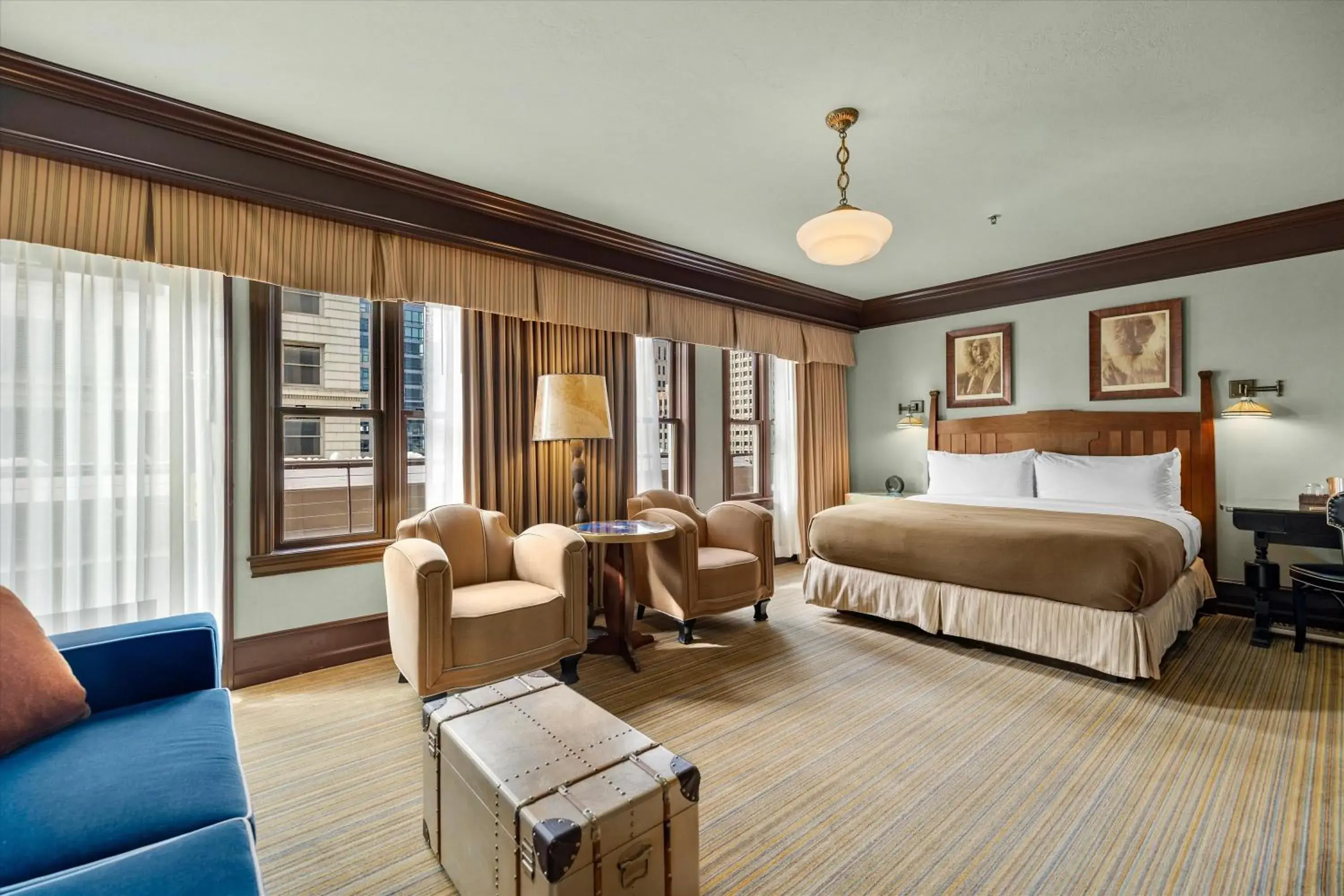 King Top Floor Balcony City View in Arctic Club Hotel King Top Floor Balcony City View in Arctic Club Hotel