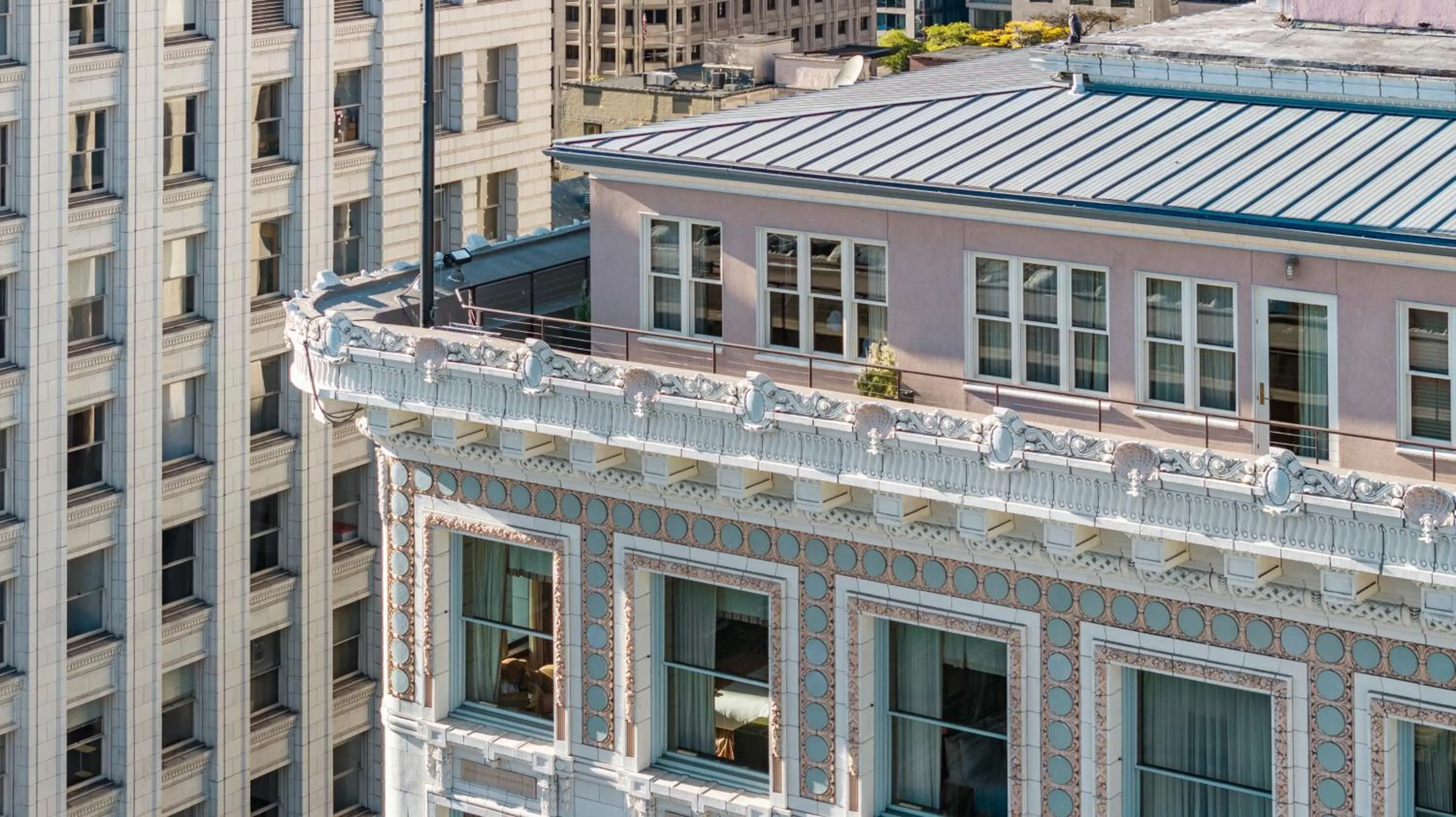 Property building in Arctic Club Hotel