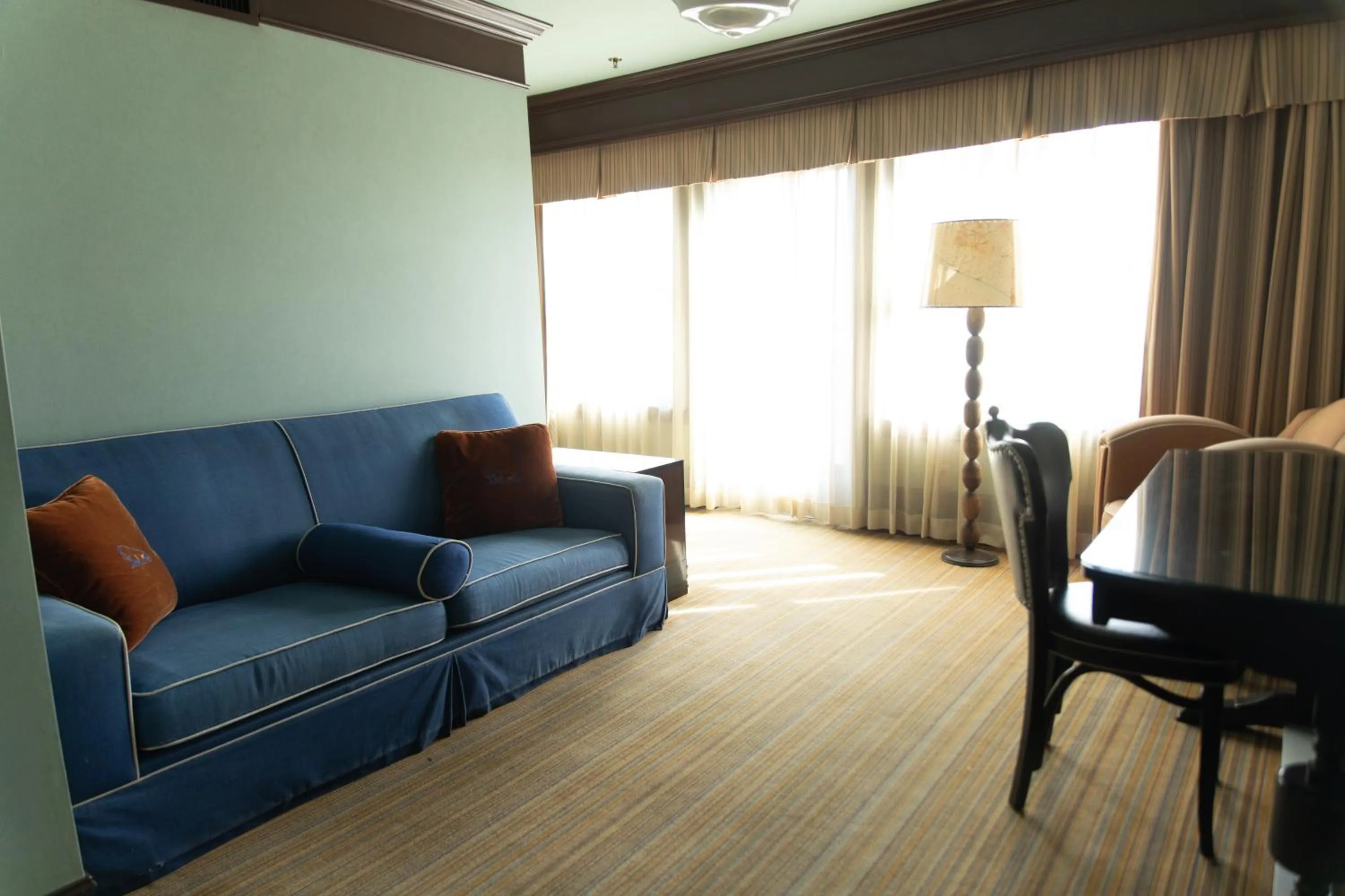 Seating area in Arctic Club Hotel