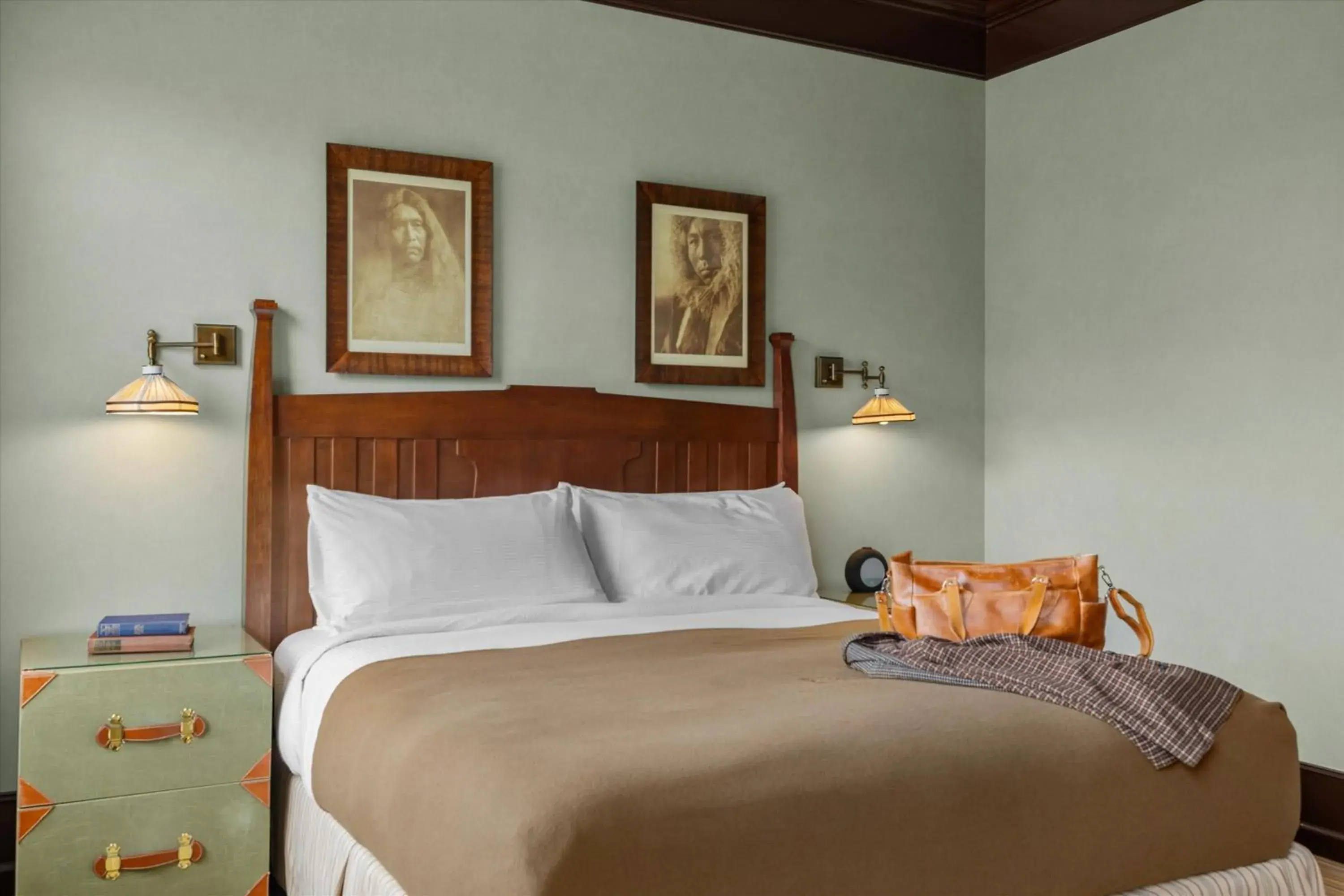 Bedroom, Bed in Arctic Club Hotel Bedroom, Bed in Arctic Club Hotel