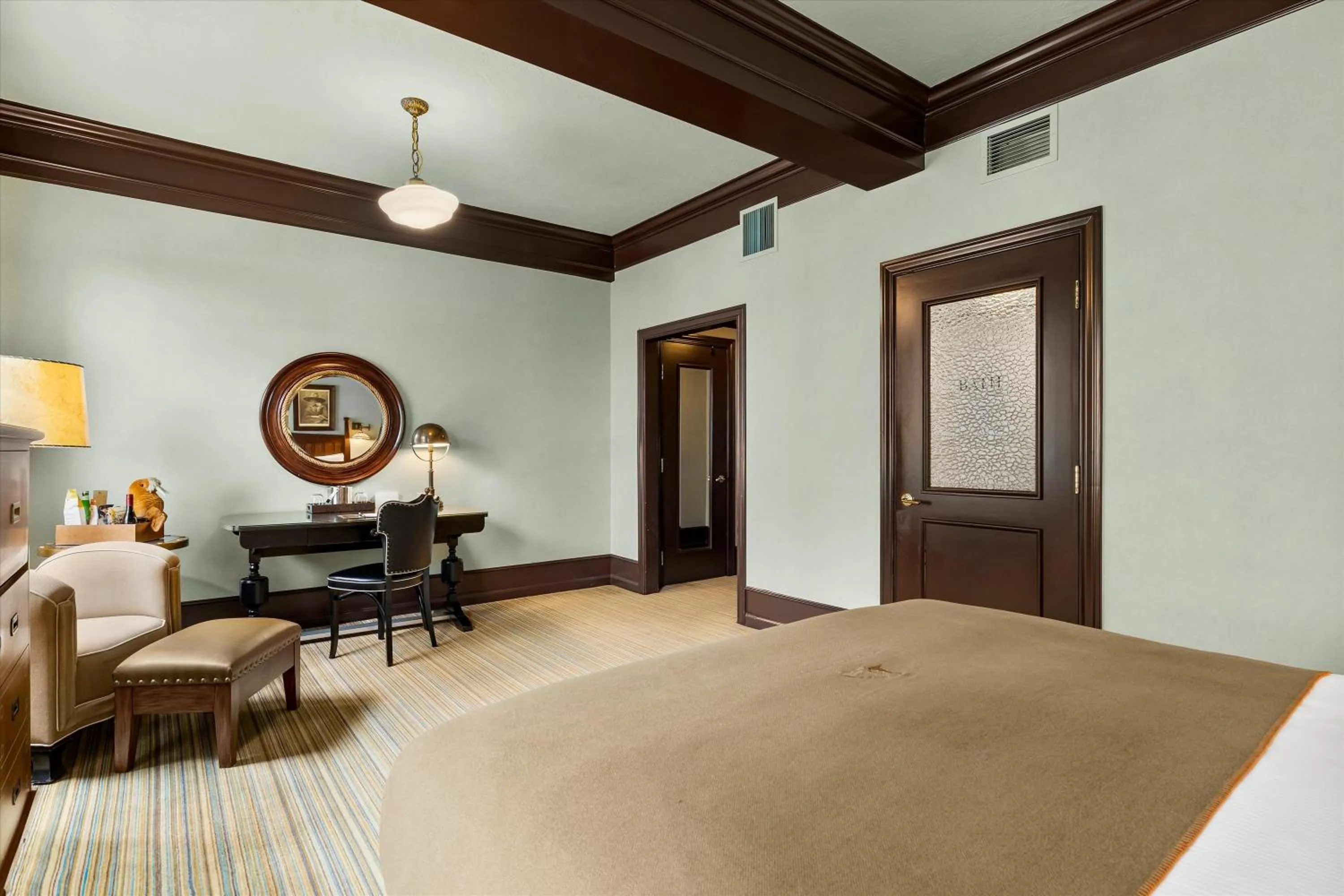 Seating area in Arctic Club Hotel