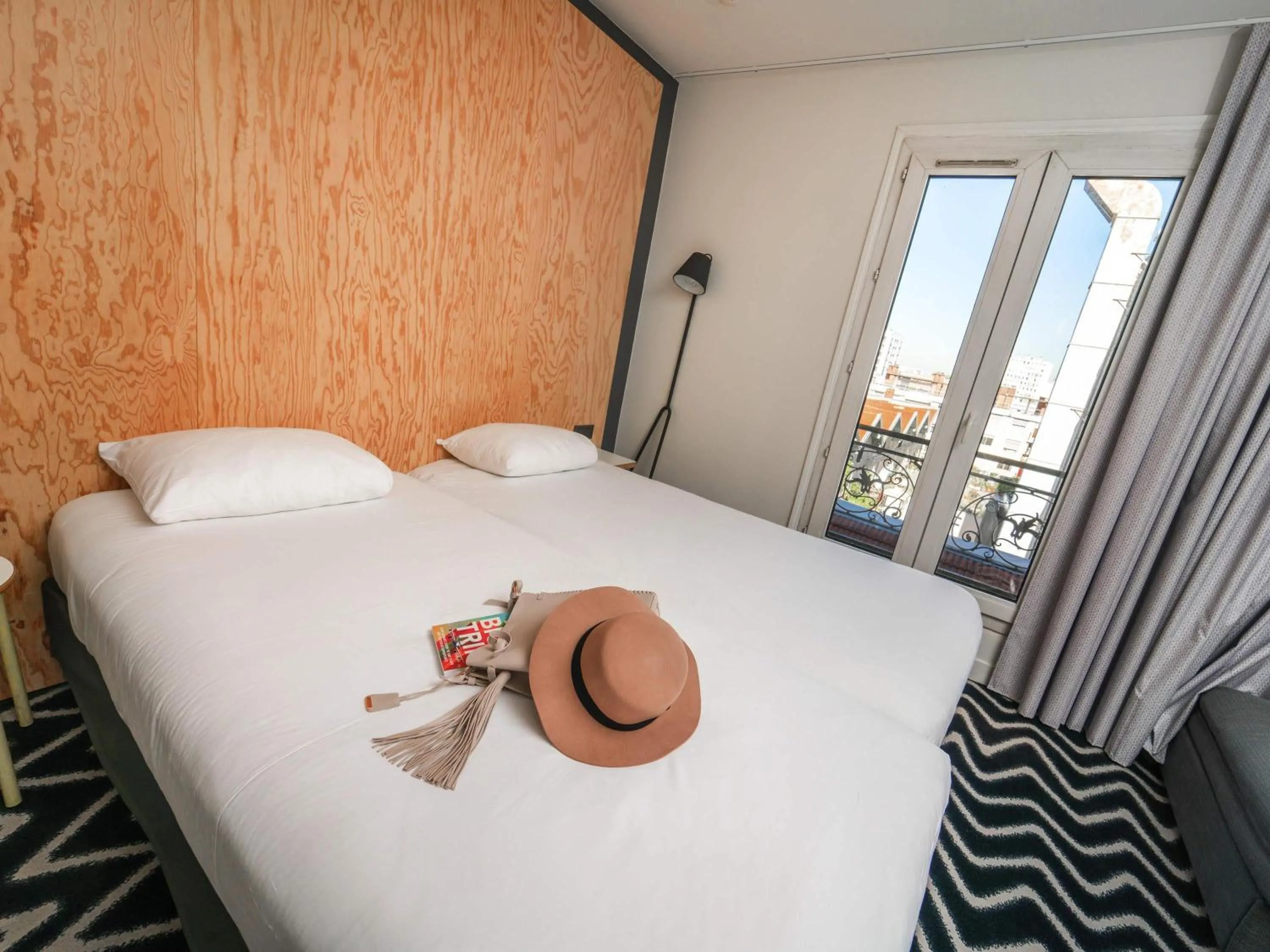 Bedroom, Bed in Ibis Styles Paris Place d'Italie - Butte Aux Cailles