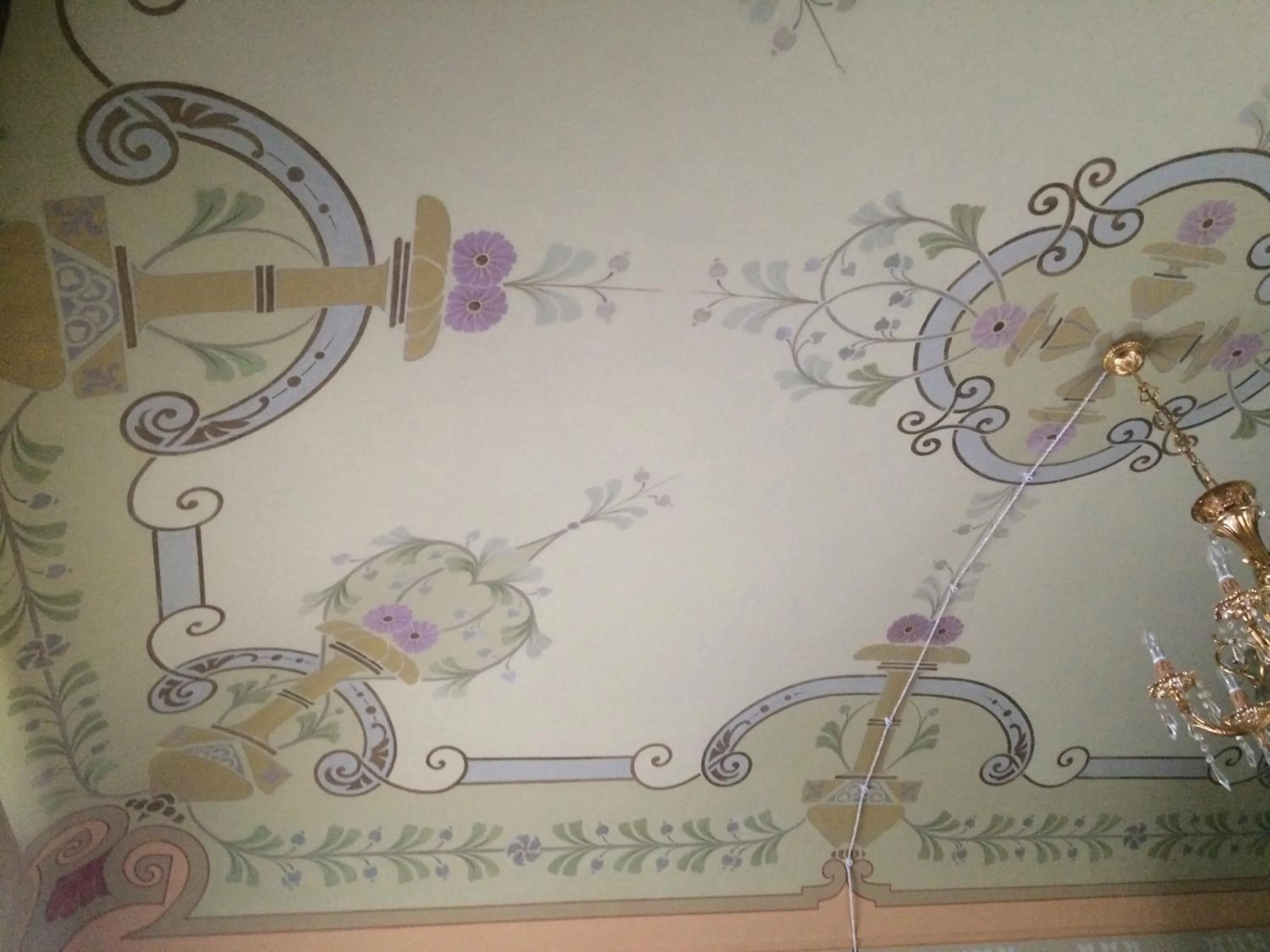 Decorative detail in Hotel Sant'Anna